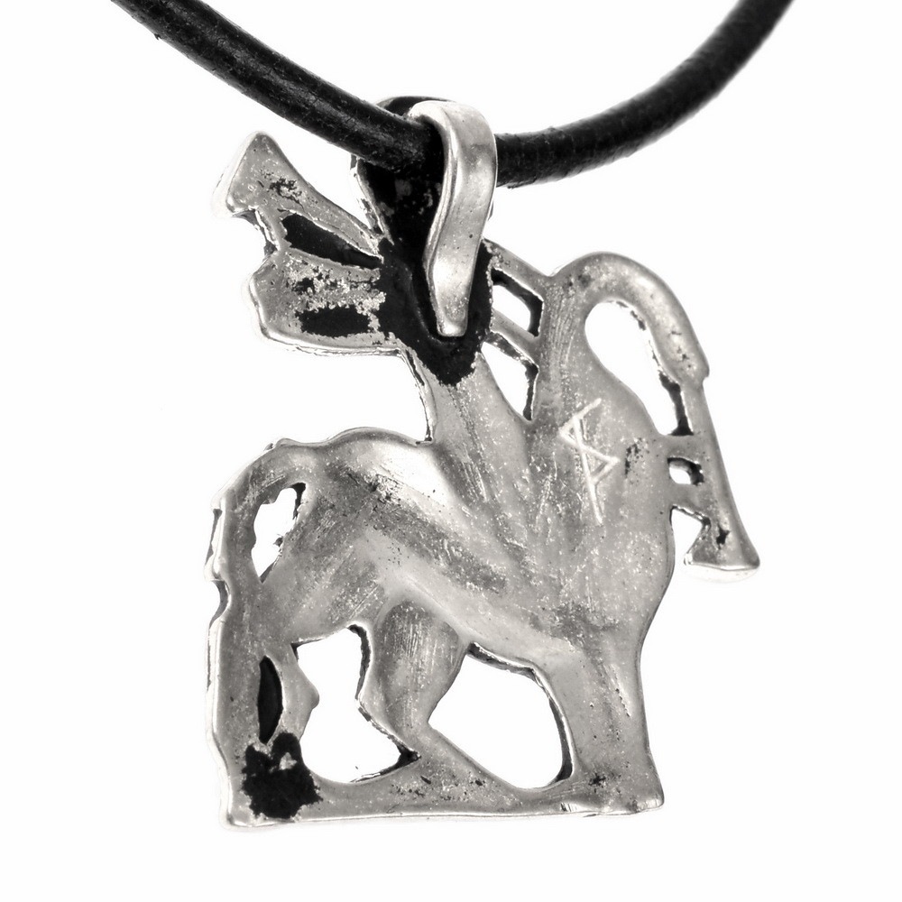Adelia´s Amulett »Mittelalter Anhänger / Amulett Anhänger Dudelsackspieler«, World of the Vikings
