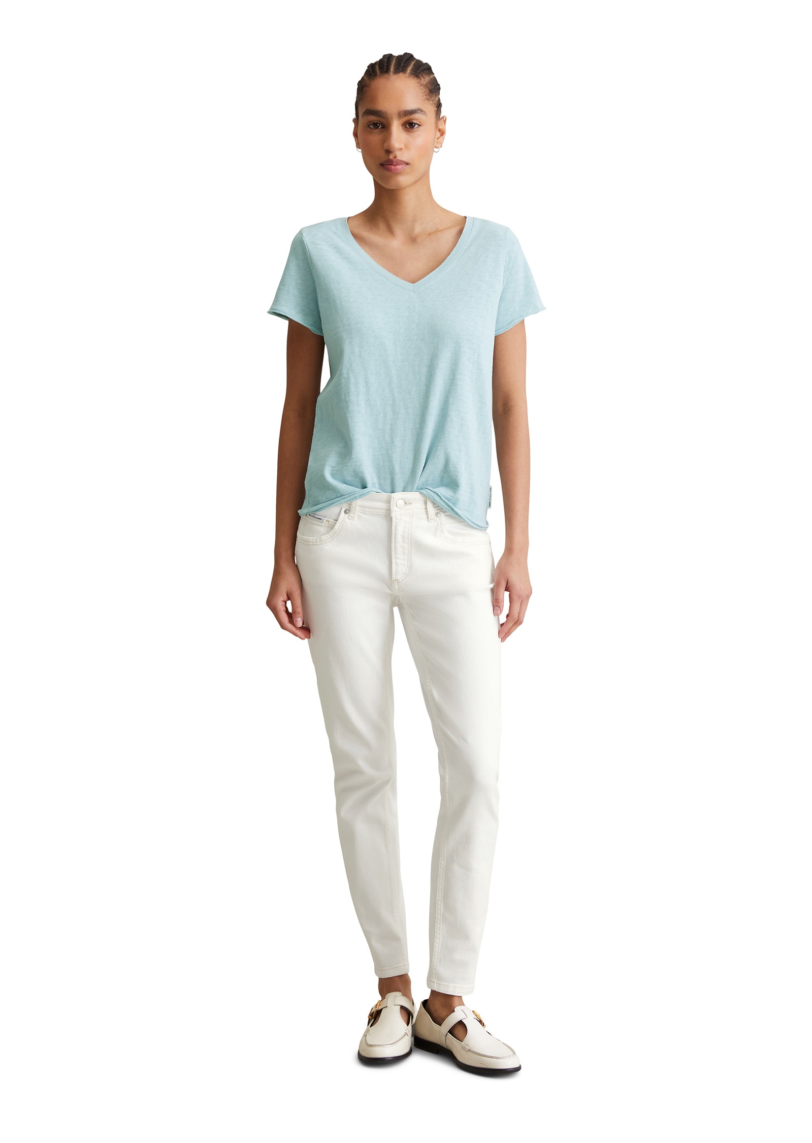 Marc O'Polo DENIM T-Shirt »aus Organic Cotton Slub Jersey«
