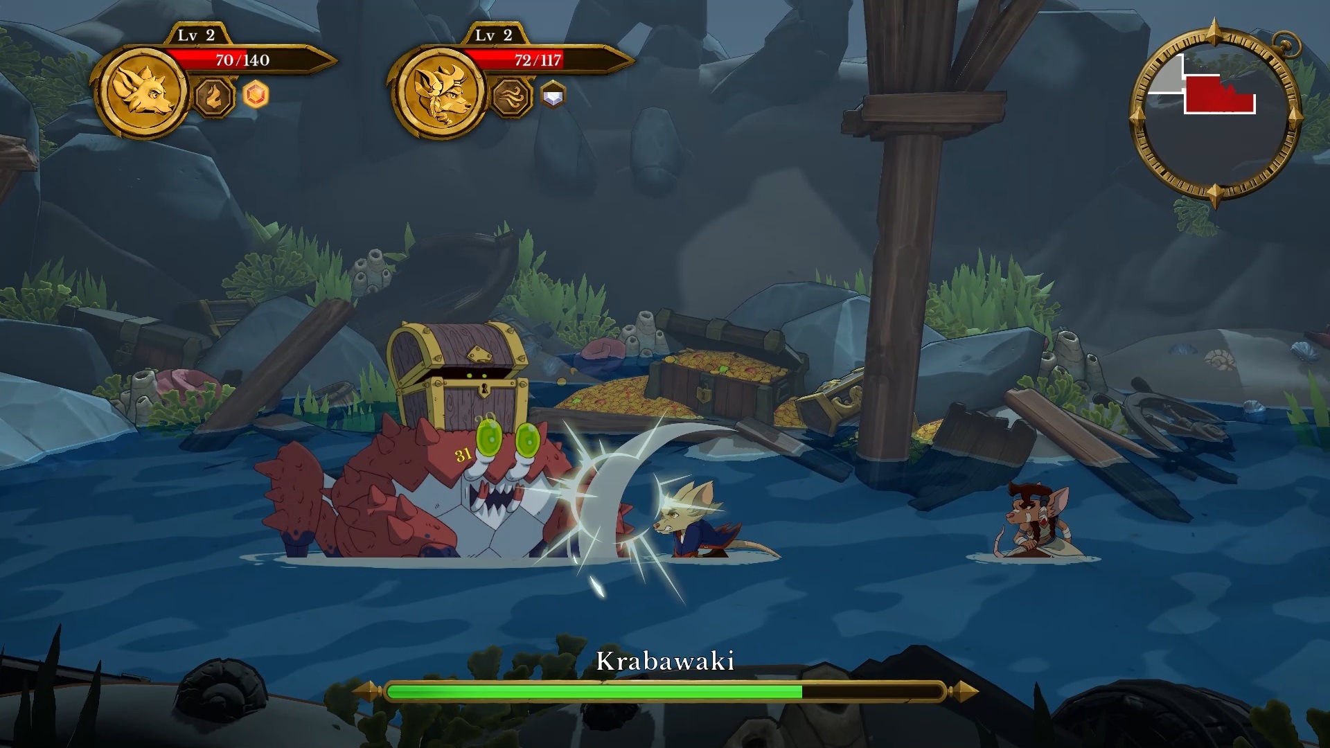 PQube Spielesoftware »Curse of the Sea Rats«, Nintendo Switch