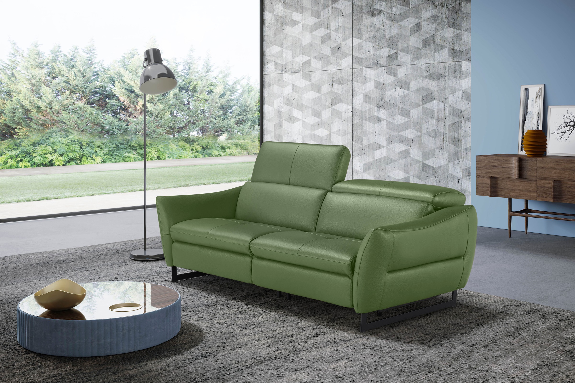 Egoitaliano 2,5-Sitzer "Dafne, elegantes Designsofa mit hohem Sitzkomfort" günstig online kaufen