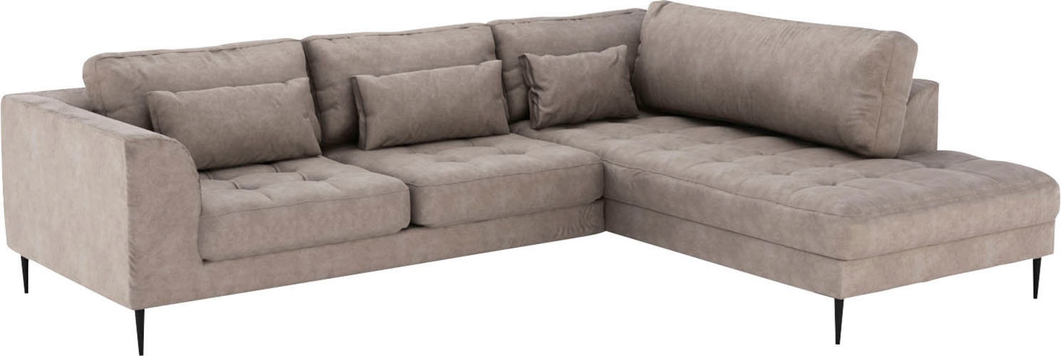 Thumbnail - TRENDMANUFAKTUR Ecksofa "Luzi, wahlweise mit Schlaffunktion und Bettkasten, gemütlich, L-Form", Designsofa mit Ottomane,...