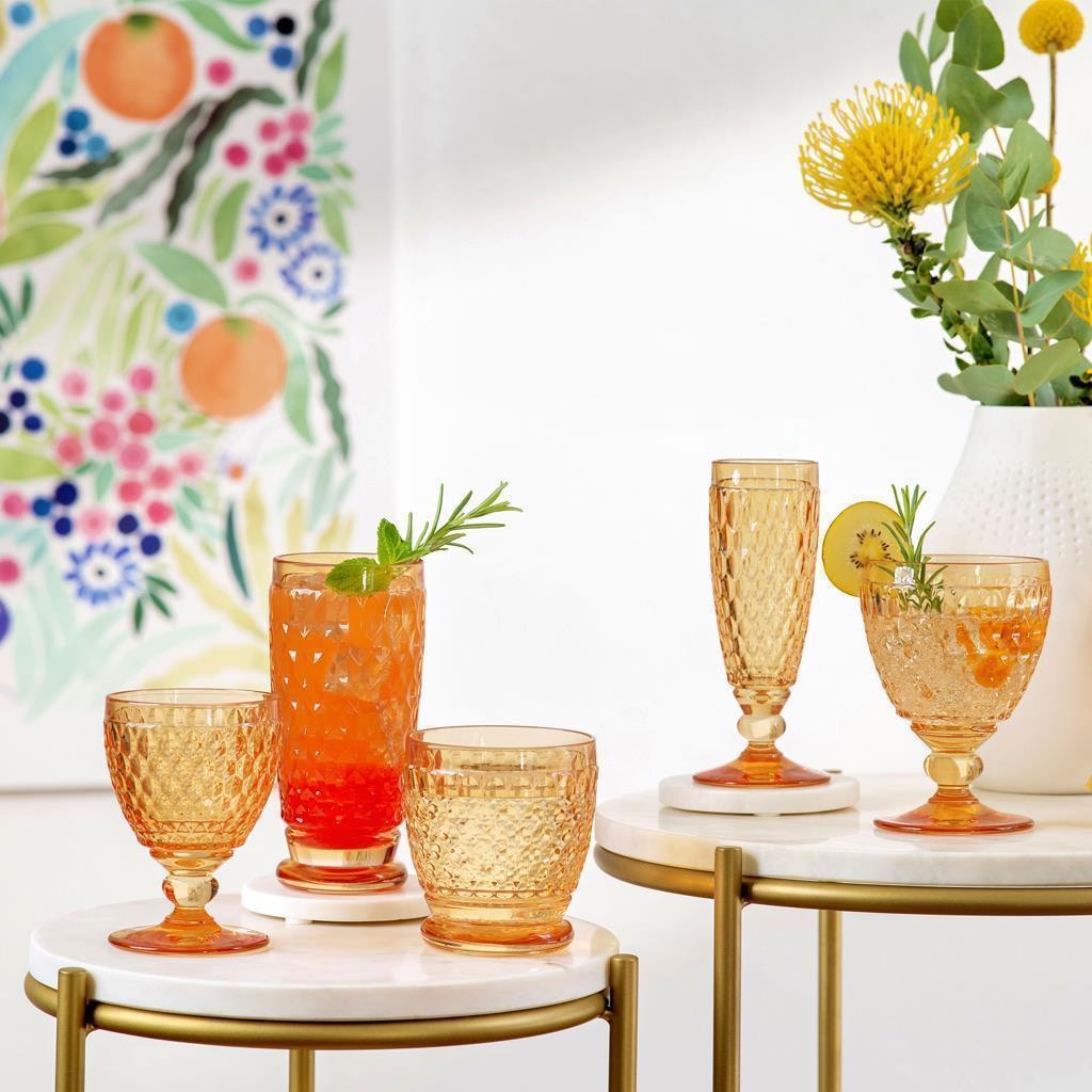 Villeroy & Boch Gläser-Set »Wein- & Longdrinkgläser Boston Coloured 12er Set« Spülmaschinenfest