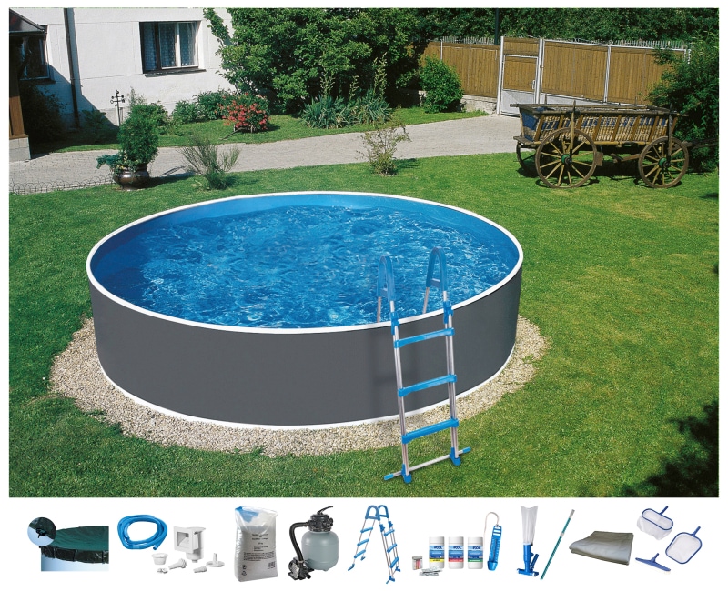 my POOL BWT Rundpool "HYPE 3", (Set, 5 tlg.), in verschiedenen Größen