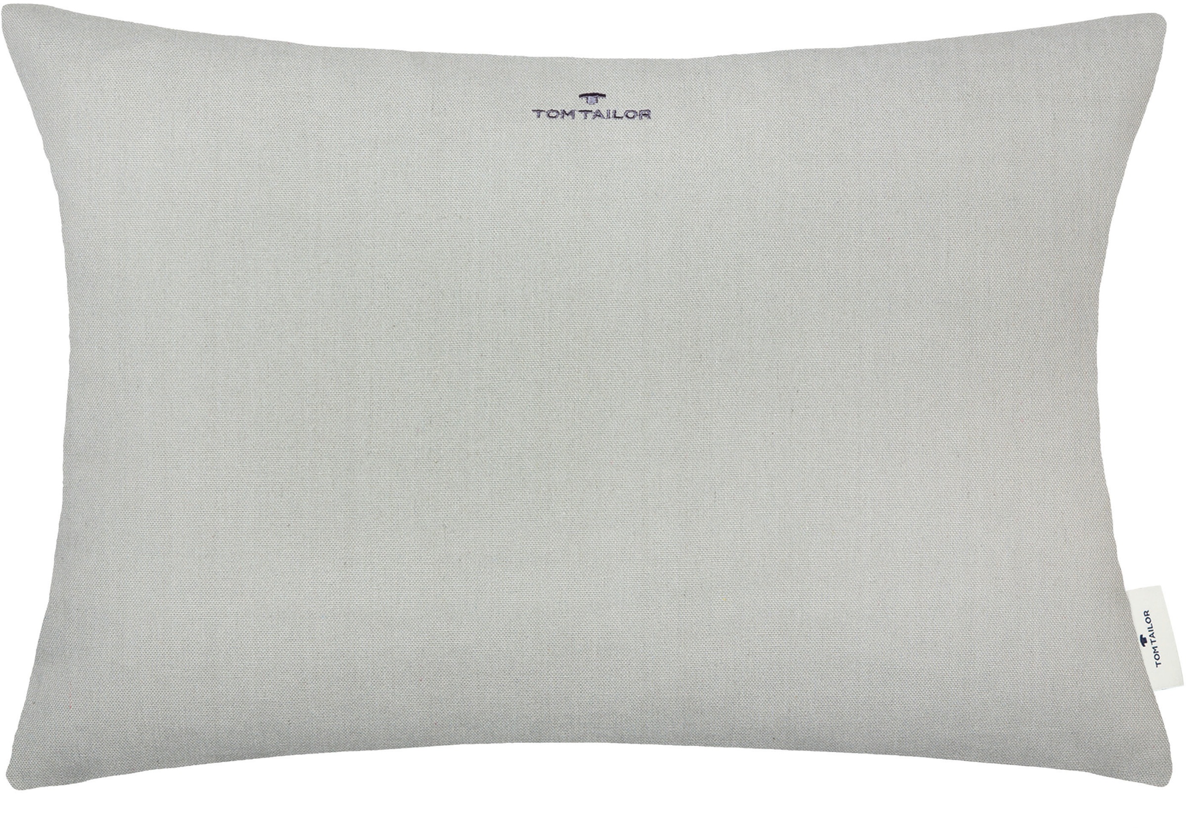 TOM TAILOR HOME Dekokissen »Dove Signature«, mit Paspel, Kissenhülle ohne Füllung, 1 Stück