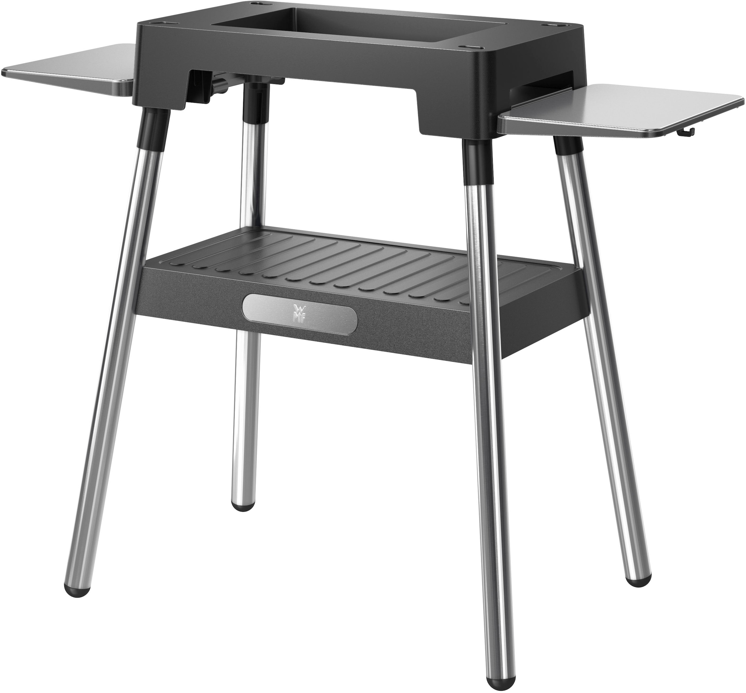 WMF Standgrill »Standfuß 0415890011 Lono Master«, stabil, kompakt, Premium-Design, hochwertiger Cromargan Edelstahl
