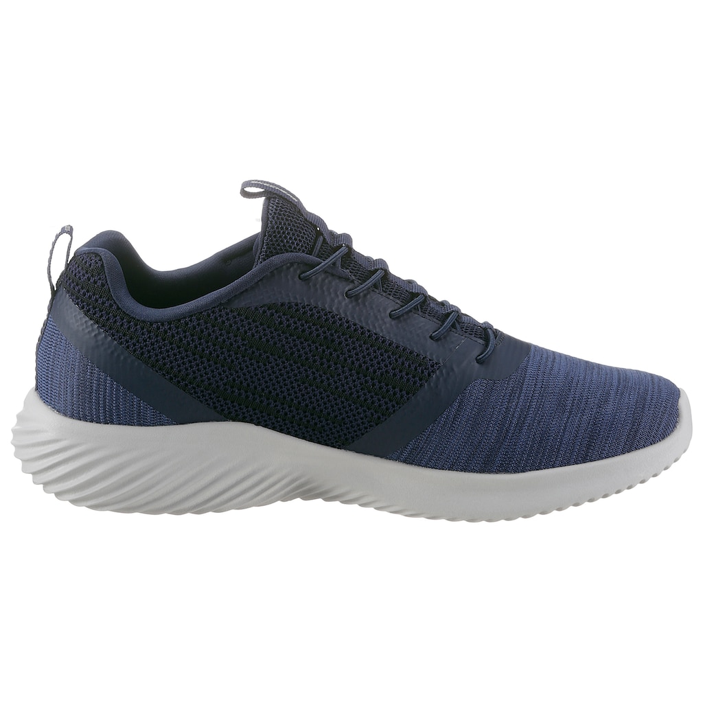 Skechers Slip-On Sneaker »BOUNDER«, Slipper, Sommerschuh, Freizeitschuh mit leichter Laufsohle