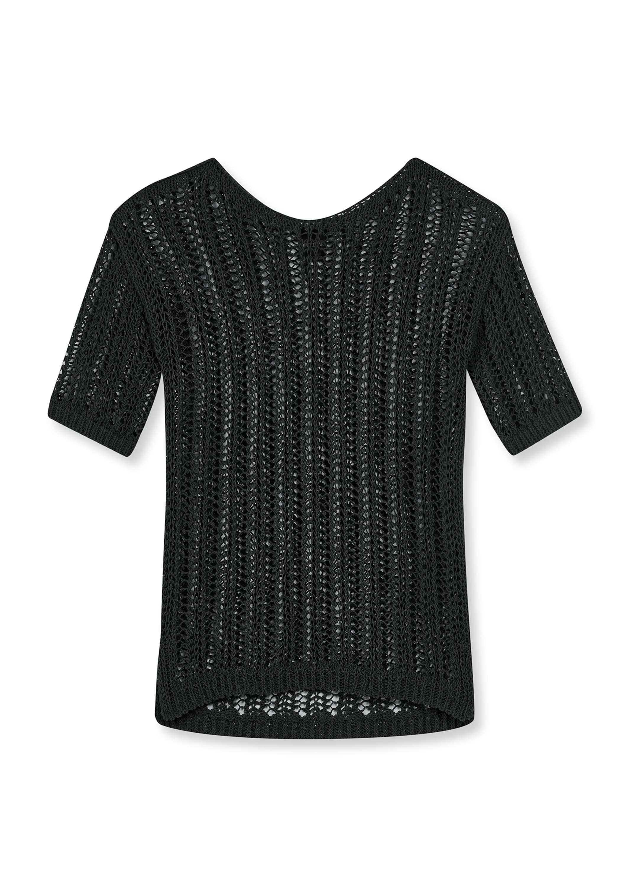 MADELEINE Longpullover "Pullover Ajourpullover aus edlem italienischem Bänd günstig online kaufen