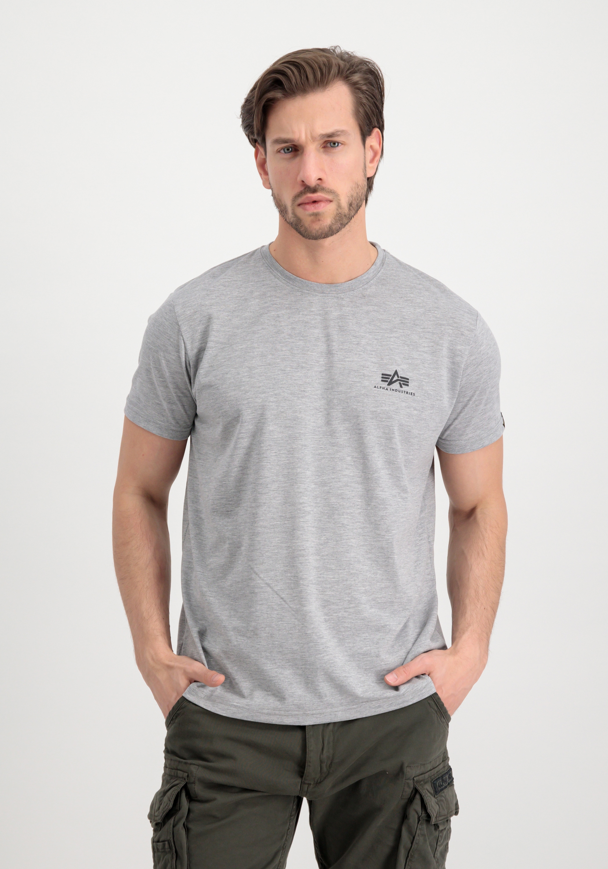 Alpha Industries T-Shirt »Alpha Industries Men - T-Shirts Basic T-Shirt SL«