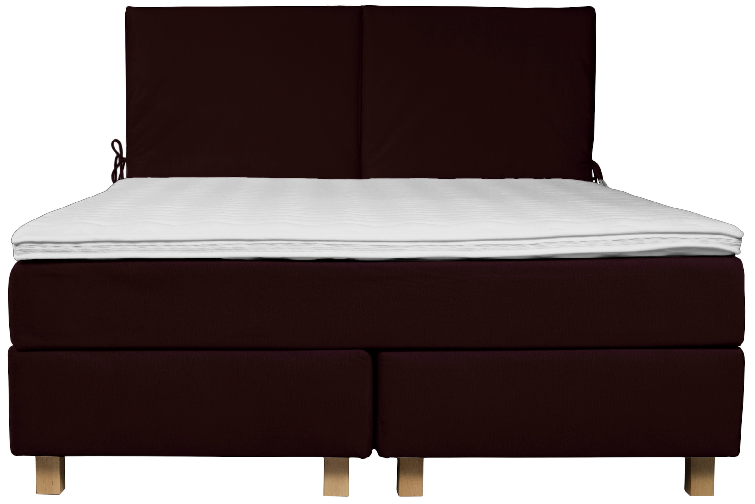 Home affaire Boxspringbett »Nele« inkl. Topper im schlichtem Design