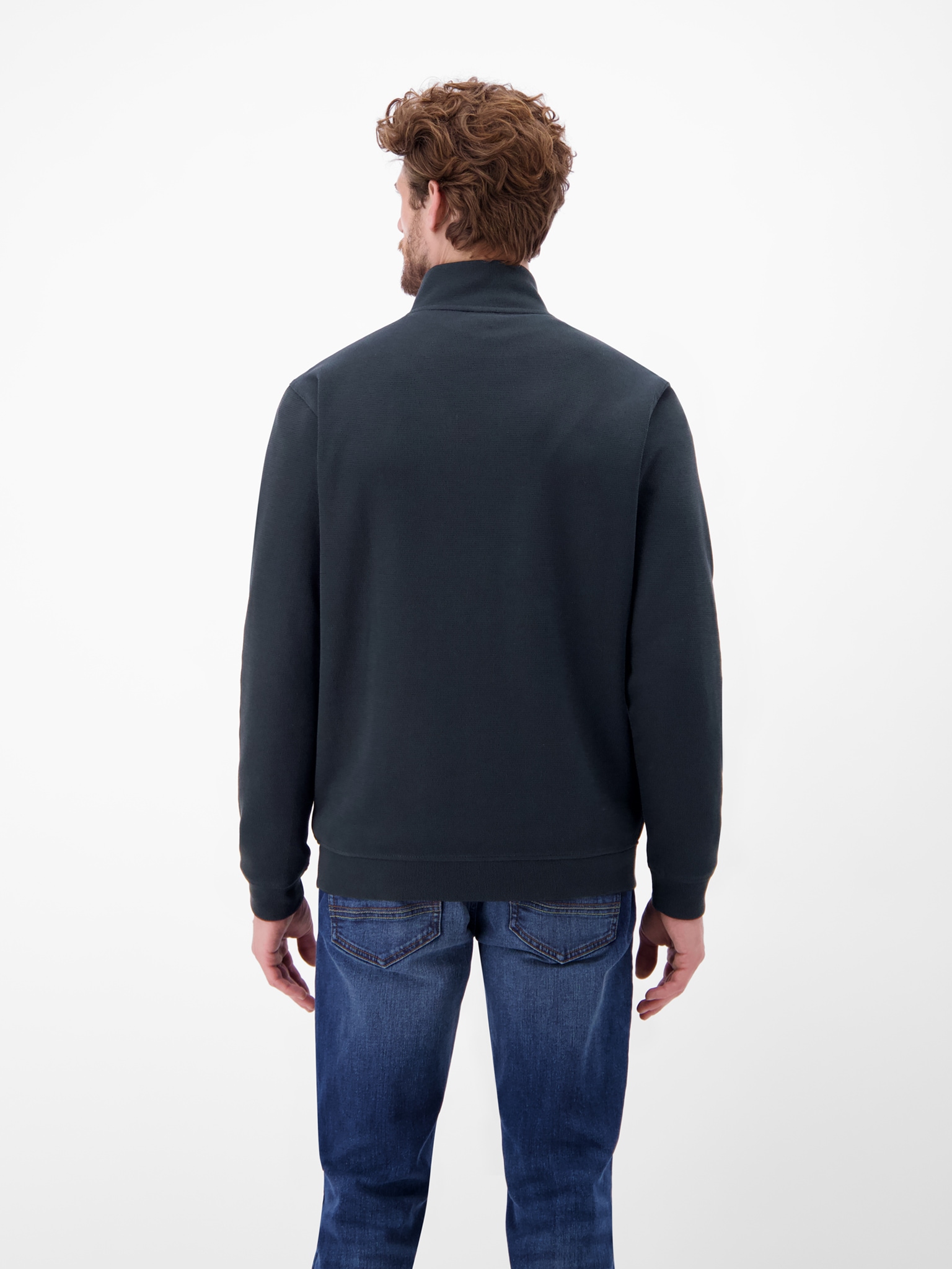 LERROS Sweatjacke mit Bündchen