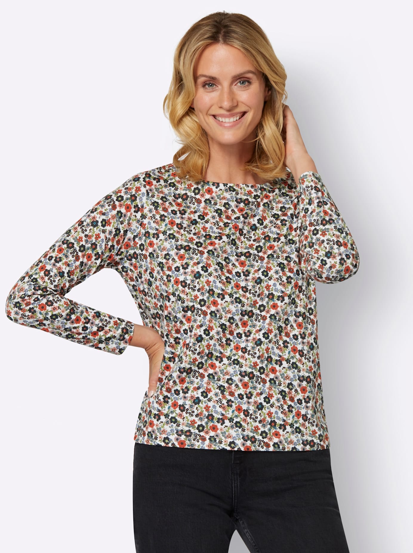 Inspirationen Print-Shirt "Druck-Shirt" 1 Stk. tlg. günstig online kaufen
