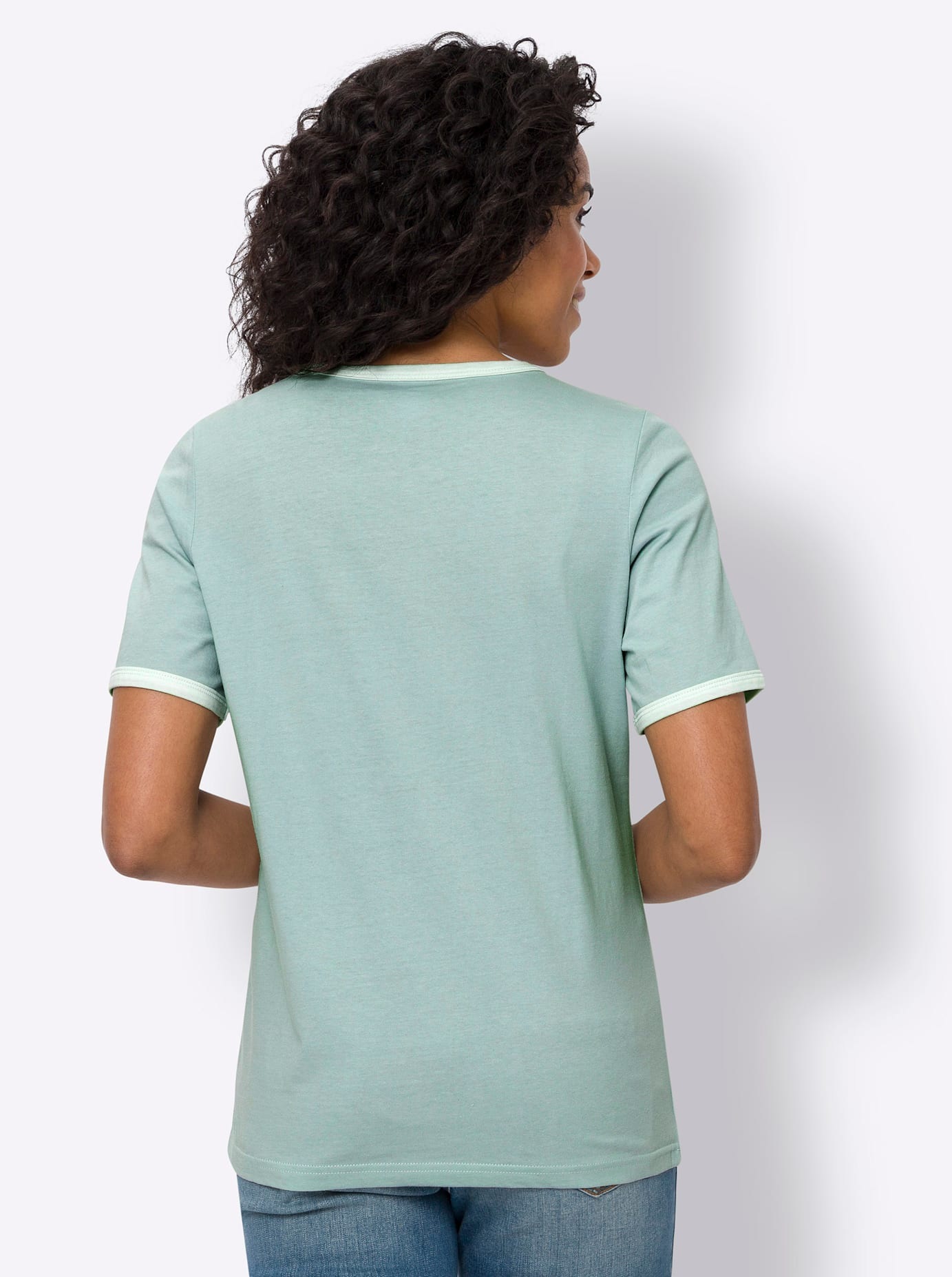 Classic Basics Kurzarmshirt "Shirt" 1 Stk. tlg. günstig online kaufen