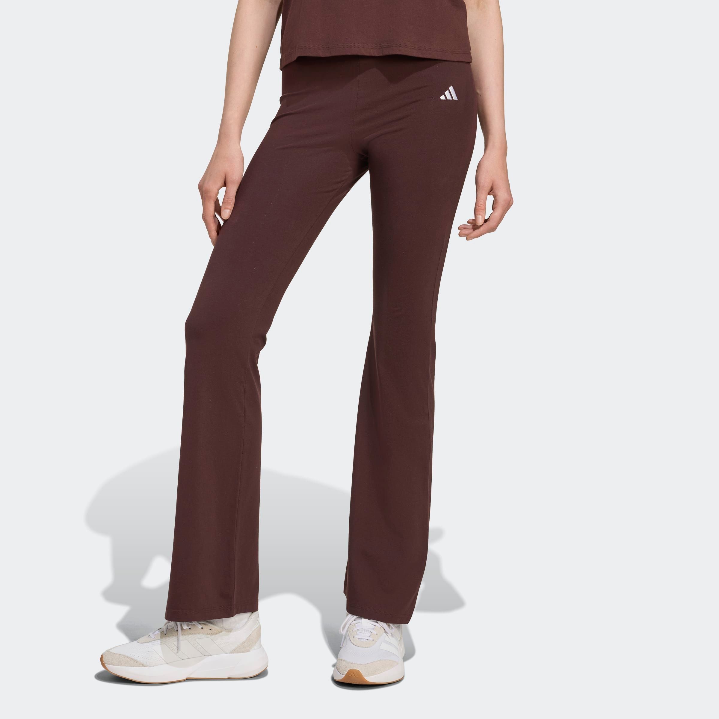 adidas Sportswear Leggings "W SL SJ FLARLEG" Hoher Bund, ausgestellte Beinf günstig online kaufen