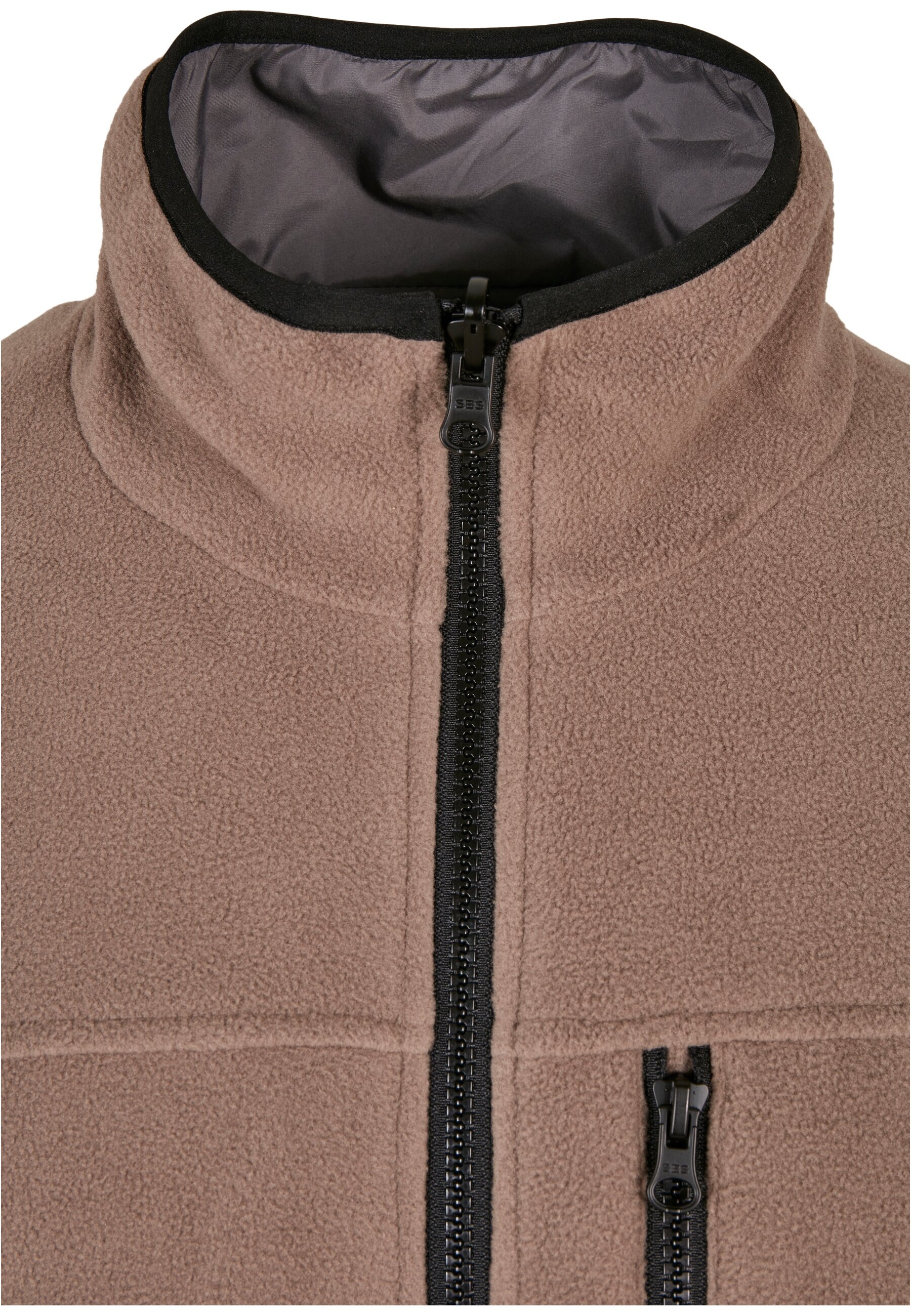 URBAN CLASSICS Allwetterjacke »Urban Classics Herren Reversible Polar Fleece Jacket« 1 Stk. tlg. ohne Kapuze