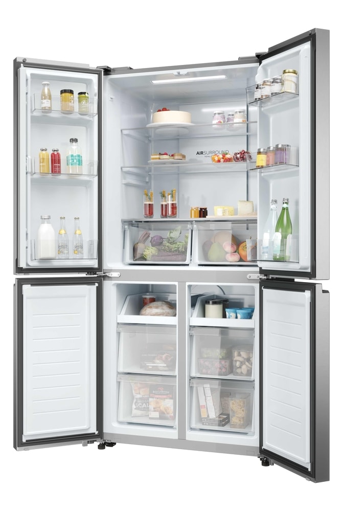 Haier Multi Door »HCR3818DNMM« 181,5 cm hoch 83,3 cm breit NoFrost: Nie wieder abtauen. Externes Display für volle Kontrolle