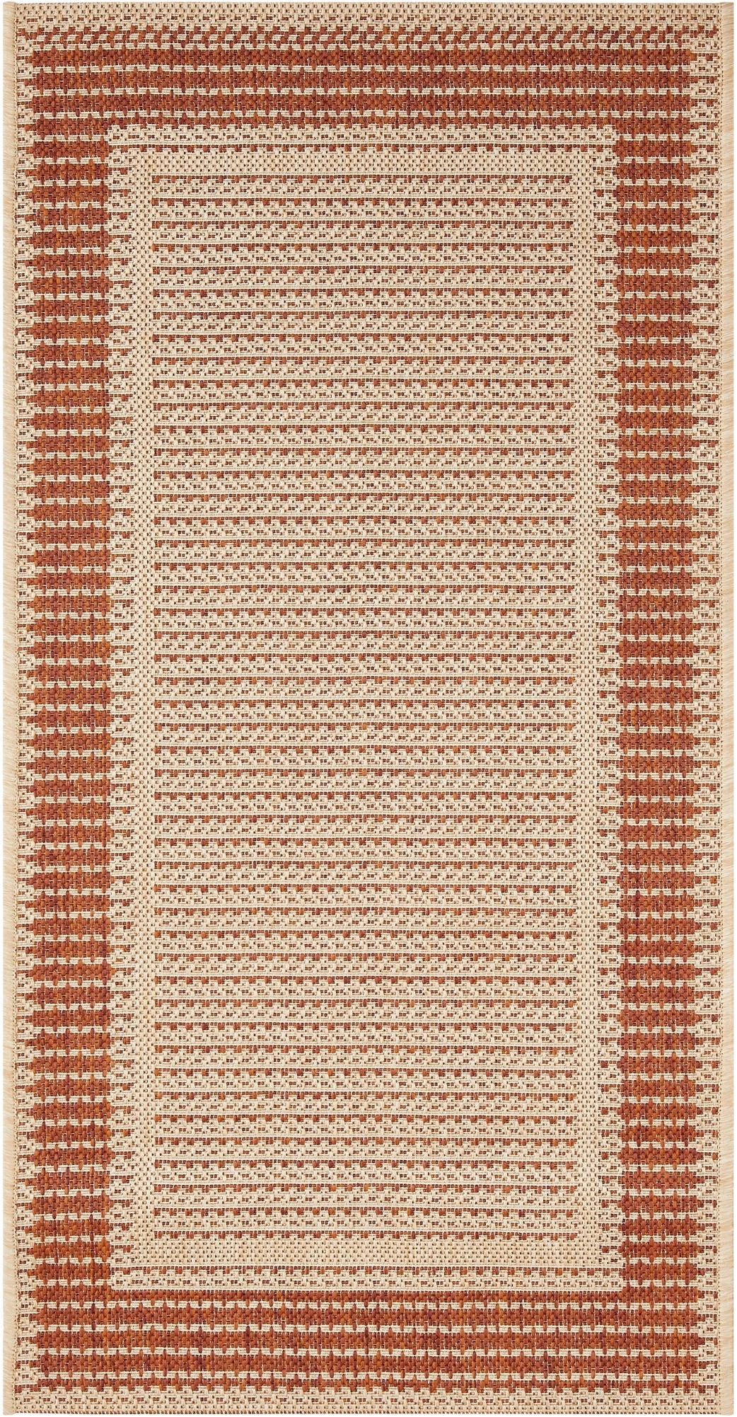 Andiamo Teppich "ARIZONA 2" rechteckig 5 mm Höhe Flachgewebe, mit Bordüre, günstig online kaufen