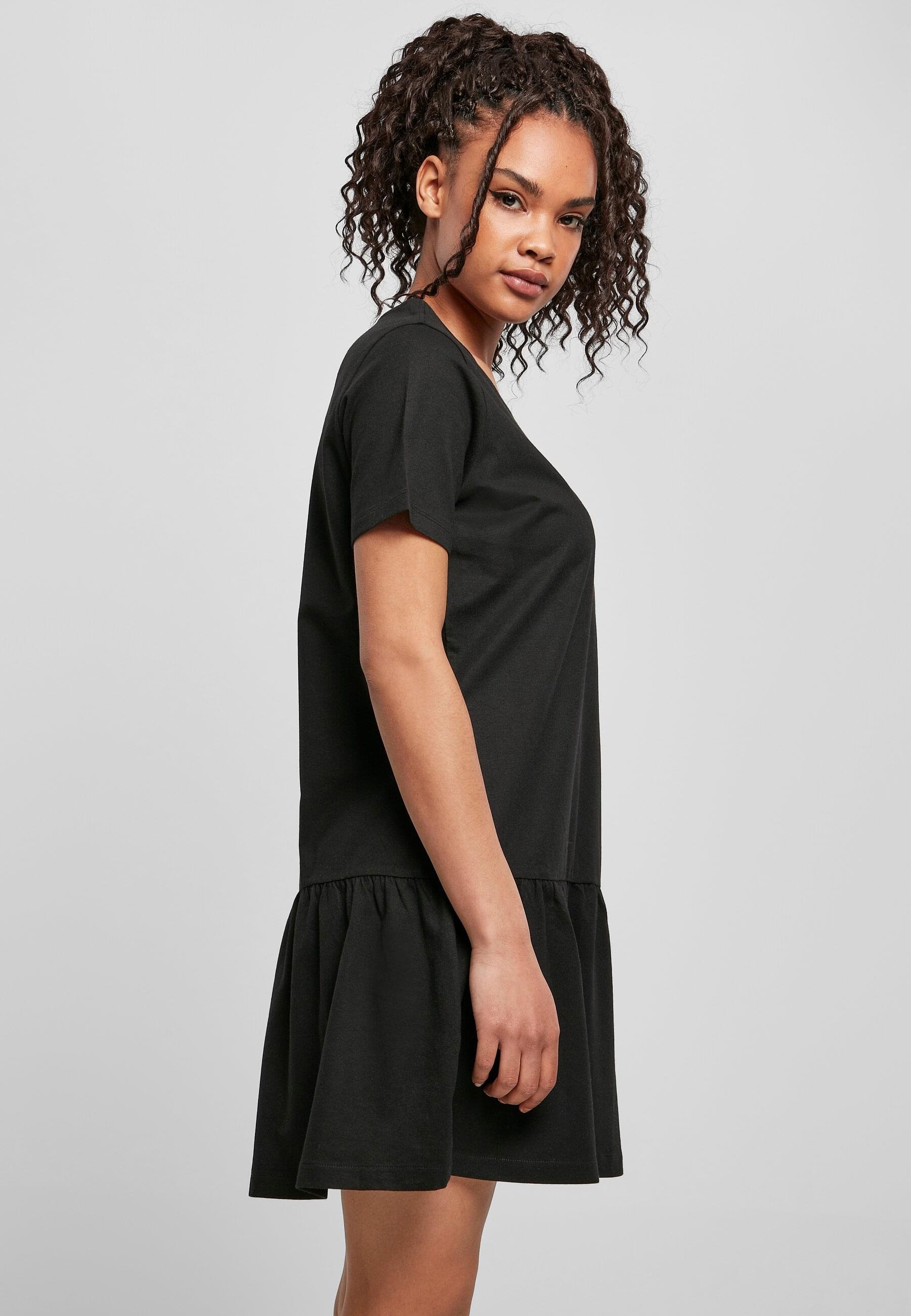 URBAN CLASSICS Shirtkleid »Urban Classics Damen Ladies Valance Tee Dress«, (1 tlg.)