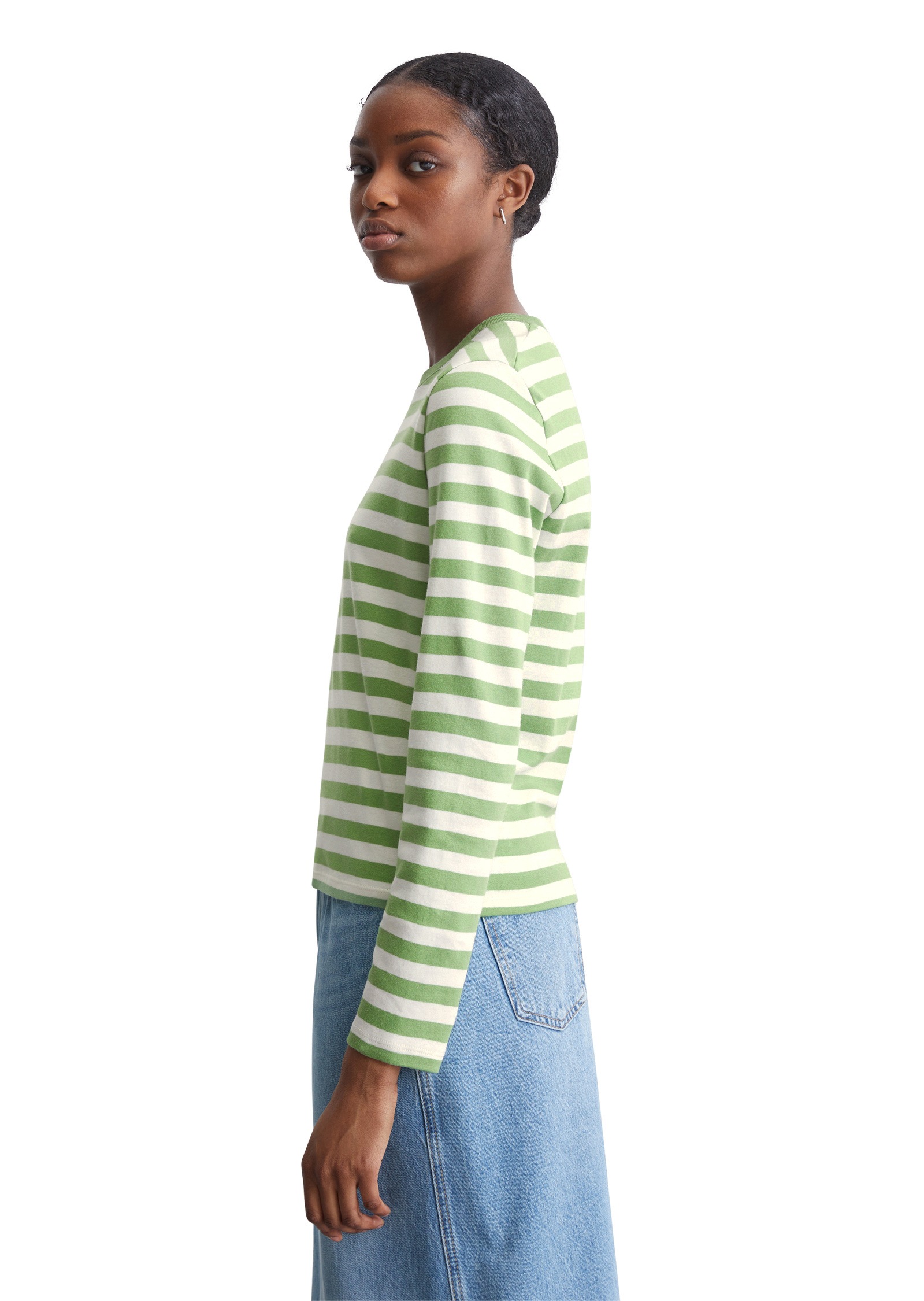 Marc O'Polo DENIM Langarmshirt »aus Interlock-Jersey«