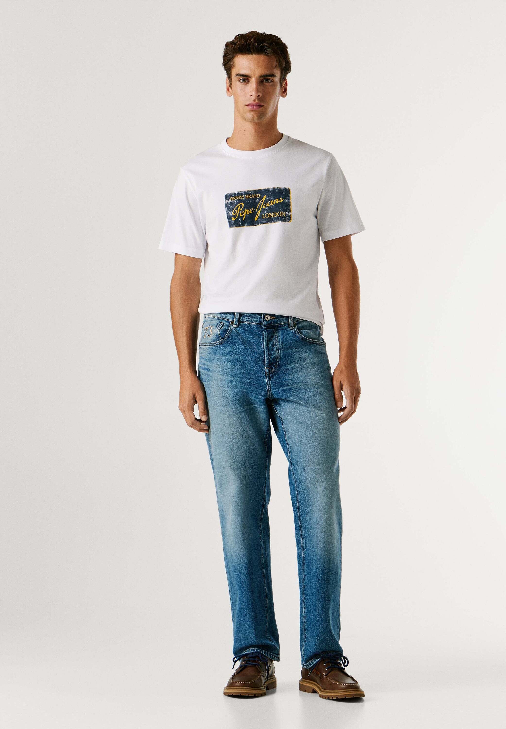 Pepe Jeans Straight-Jeans »straight leg jeans STRAIGHT JEANS DALSTON SPRING STONE«