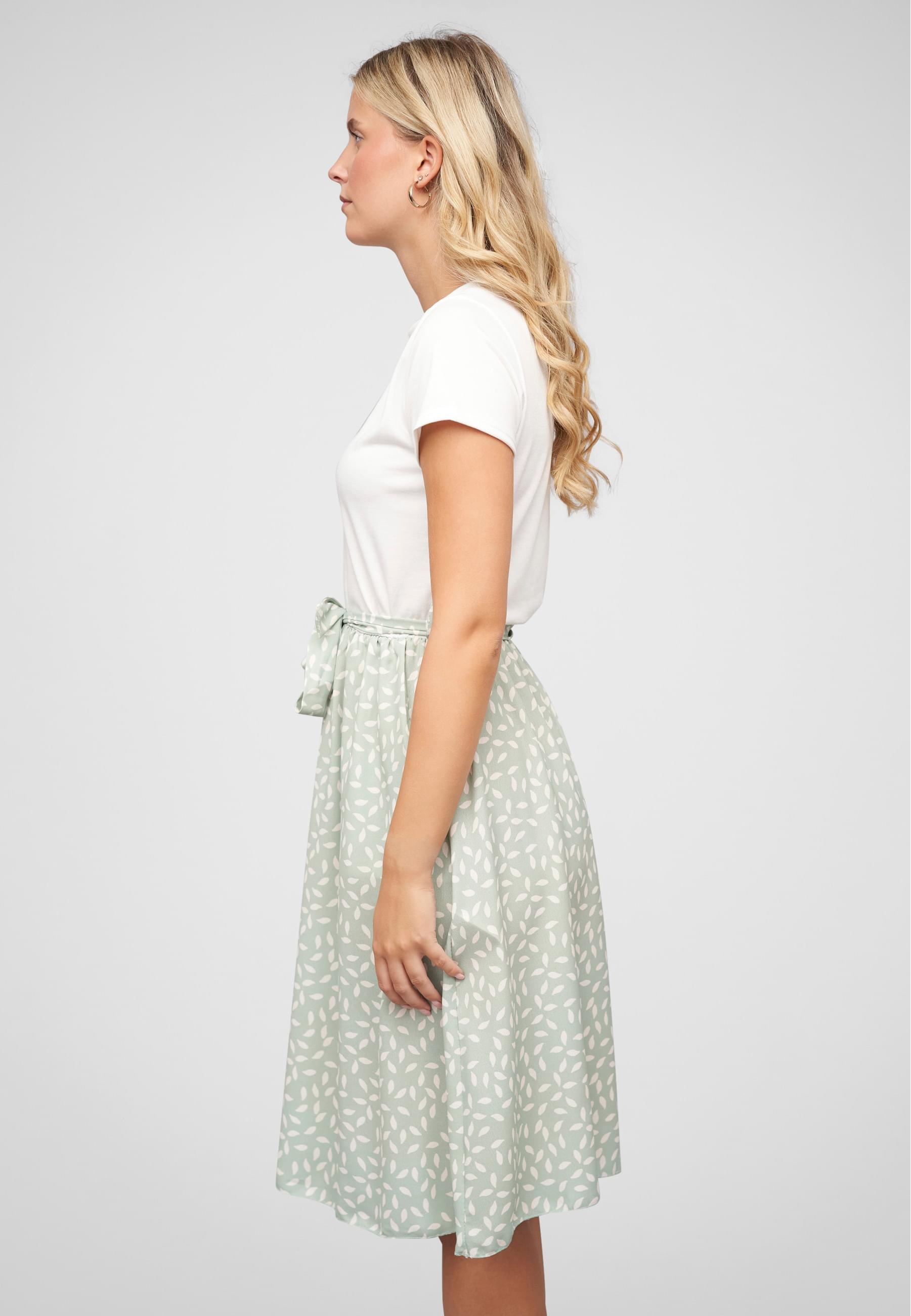 CLOUD 5IVE Shirtkleid »CLOUD 5IVE Kleid 2-Pockets und Bindegürtel« 1 Stk. tlg.