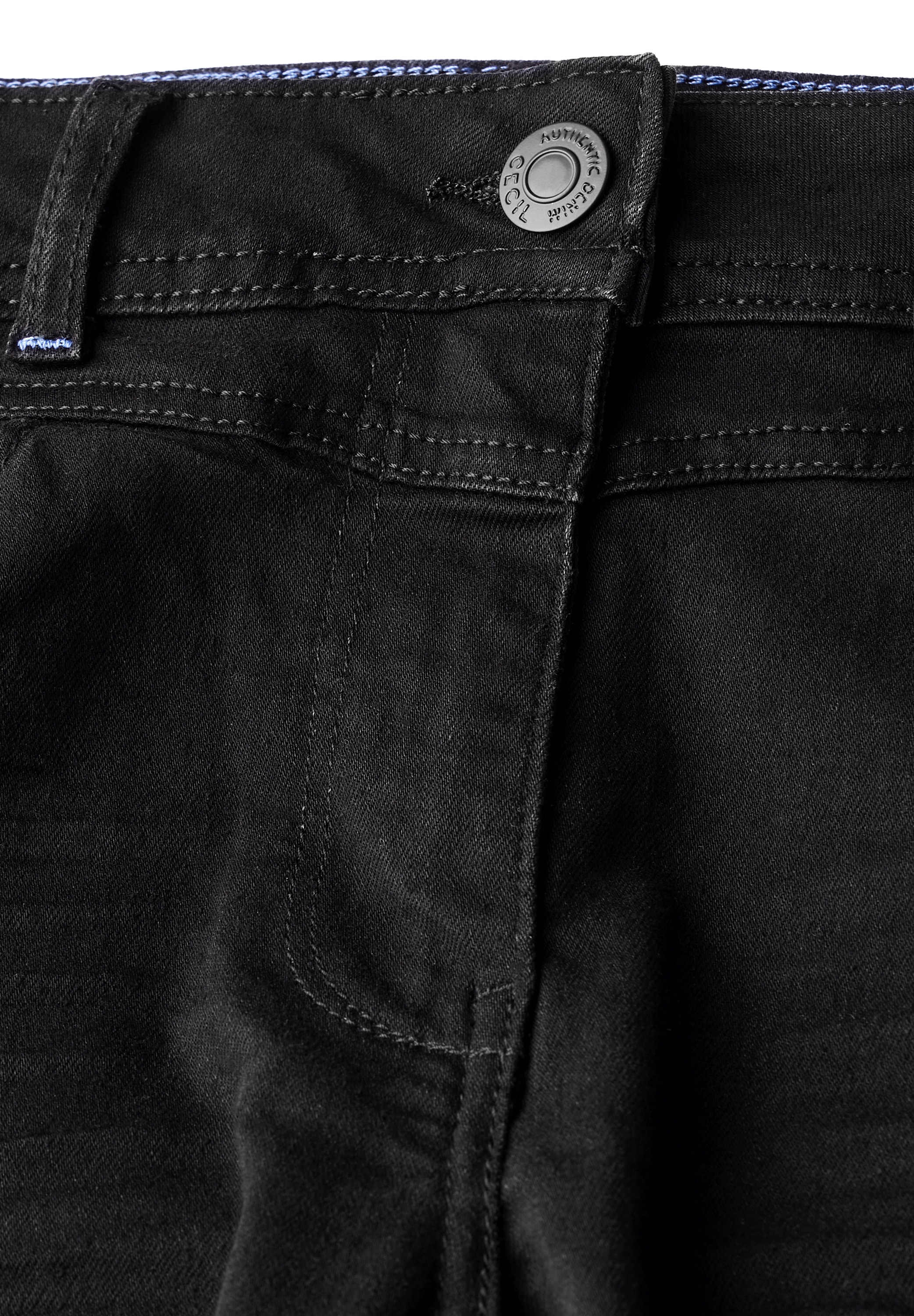 Cecil Slim-fit-Jeans, High Waist