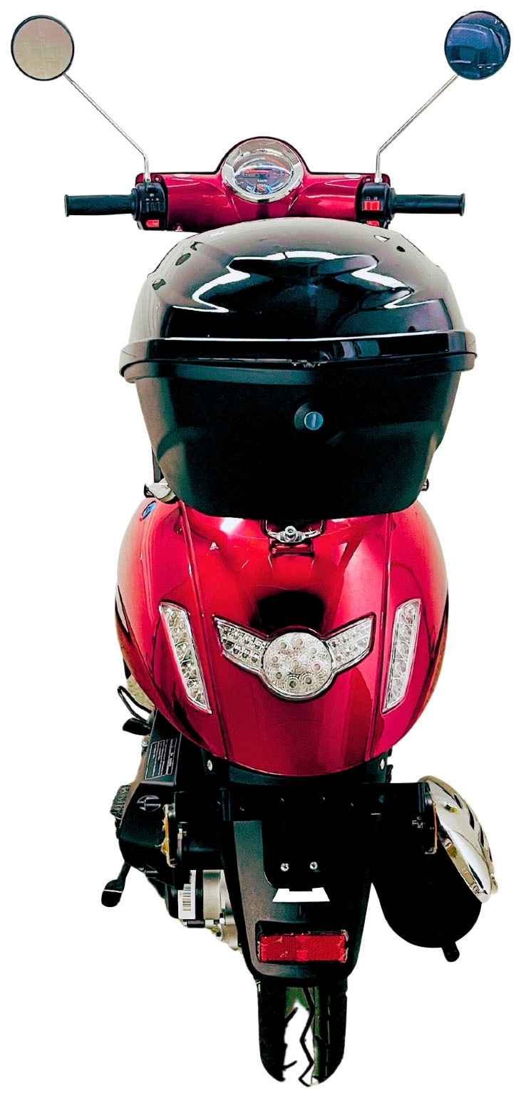 GT UNION Motorroller »Massimo«, PS, 45 | Topcase 50 km/h, cm³, BAUR Raten Euro (Set), auf mit 3 5
