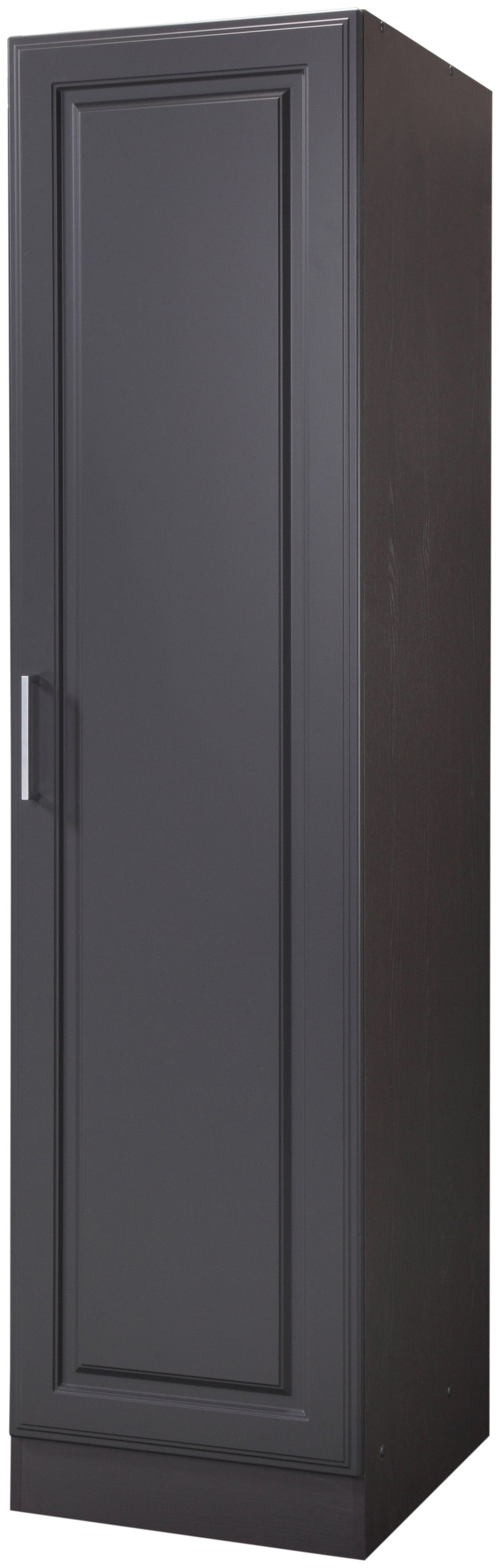 KOCHSTATION Seitenschrank "KS-Stockholm", hochwertige MDF-Fronten, 50 cm breit, 200 cm hoch, viel Stauraum