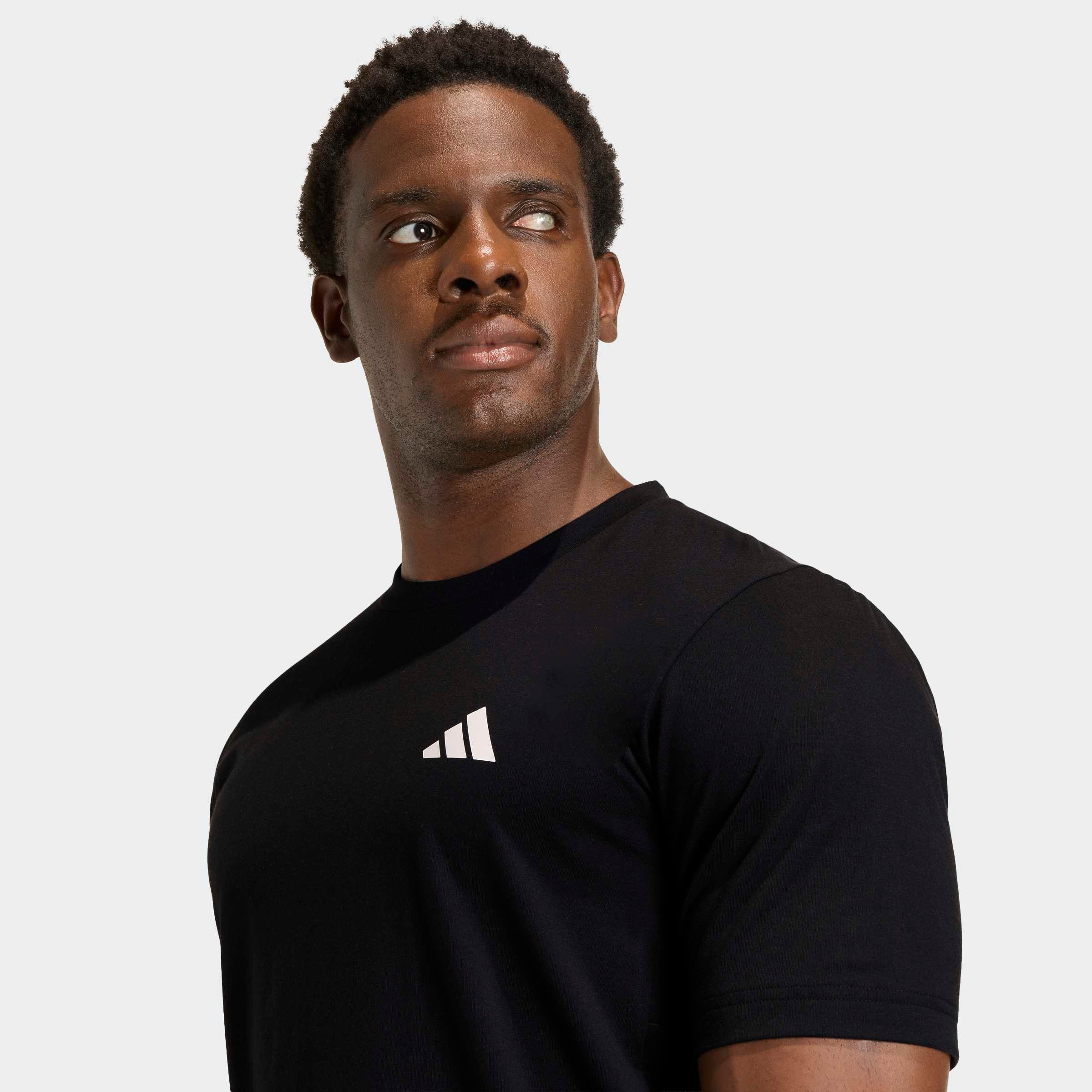 adidas Performance T-Shirt »WORKOUT ESSENTIALS FEELREADY« mit Rundhalsausschnitt, aus Polyester