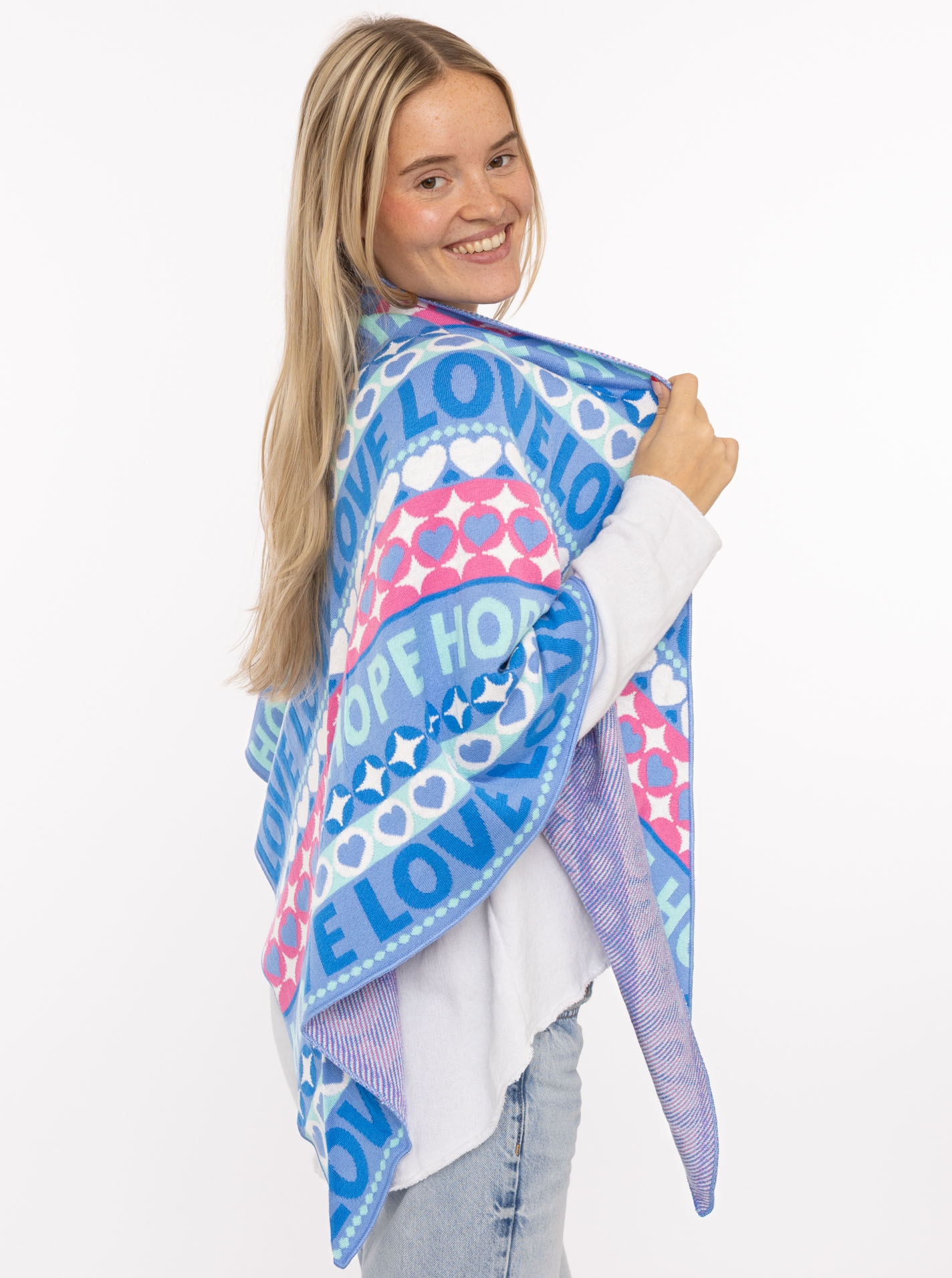 Zwillingsherz Dreieckstuch ""Jahrmarkt"" günstig online kaufen