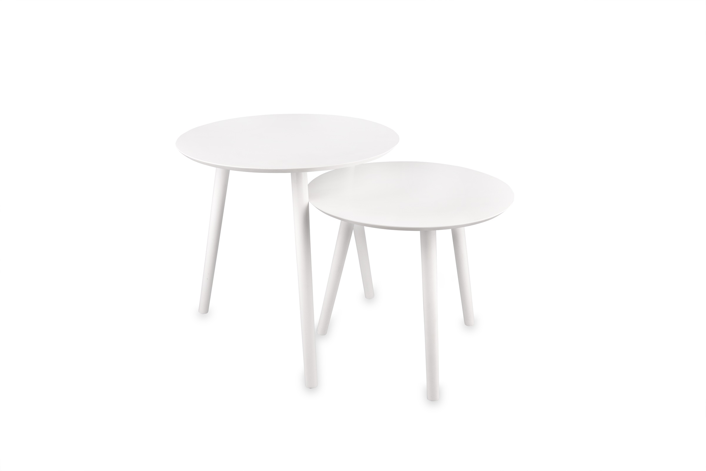 MIRRORS AND MORE Beistelltisch "Vilana" Set, 2 Stk. tlg. schlichte Farbgebu günstig online kaufen