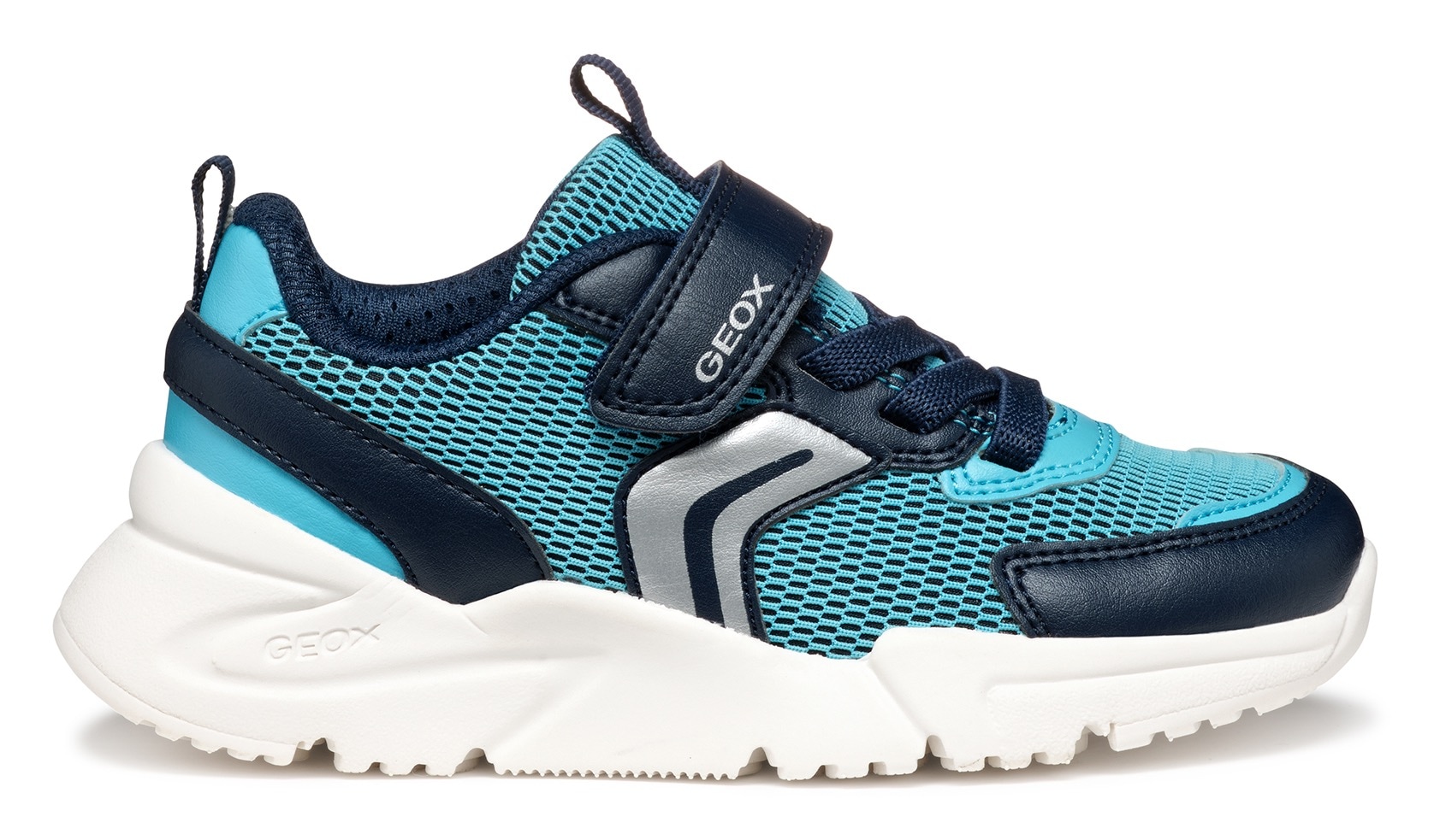 Geox Sneaker »J LOFTUS BOY«, Freizeitschuh, Kindergartenschuh mit Geox Spezial Membrane