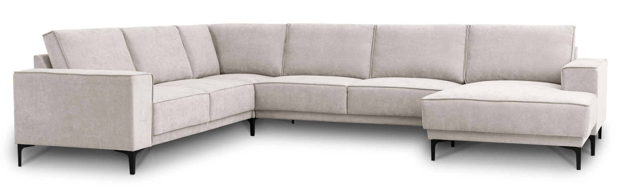 Places of Style Wohnlandschaft »Oland«, U-Form, im zeitlosem Design und hochwertiger Verabeitung