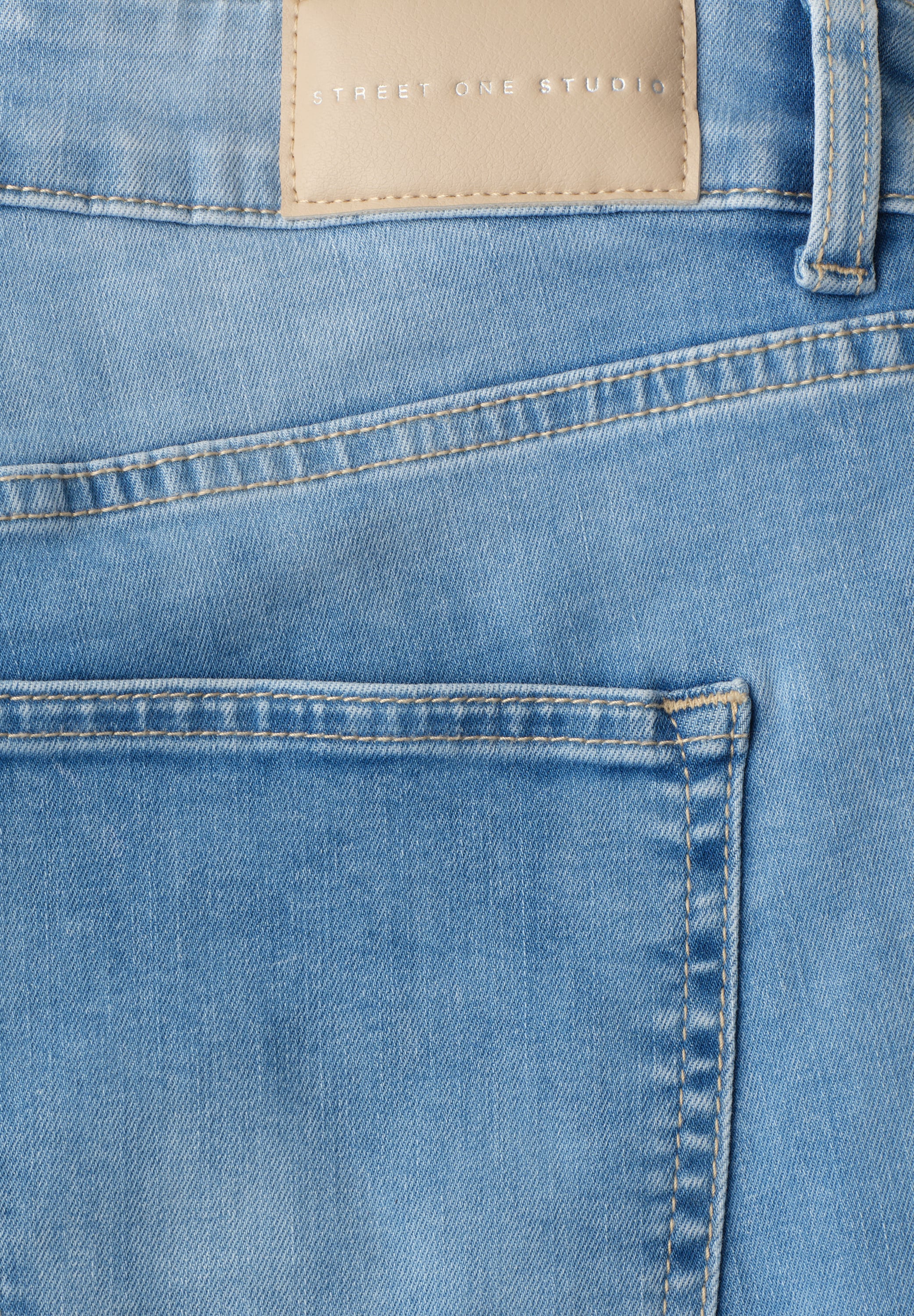 STREET ONE STUDIO Loose-fit-Jeans Middle Waist