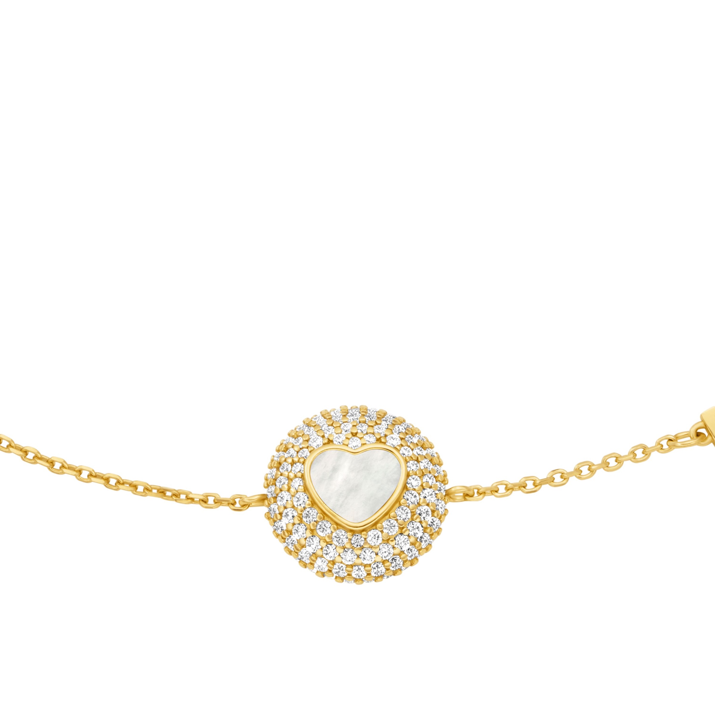 MICHAEL KORS Armband »Schmuck Geschenk Silber 925 Armschmuck Herz Premium« mit Zirkonia (synth.) - mit Perlmutt