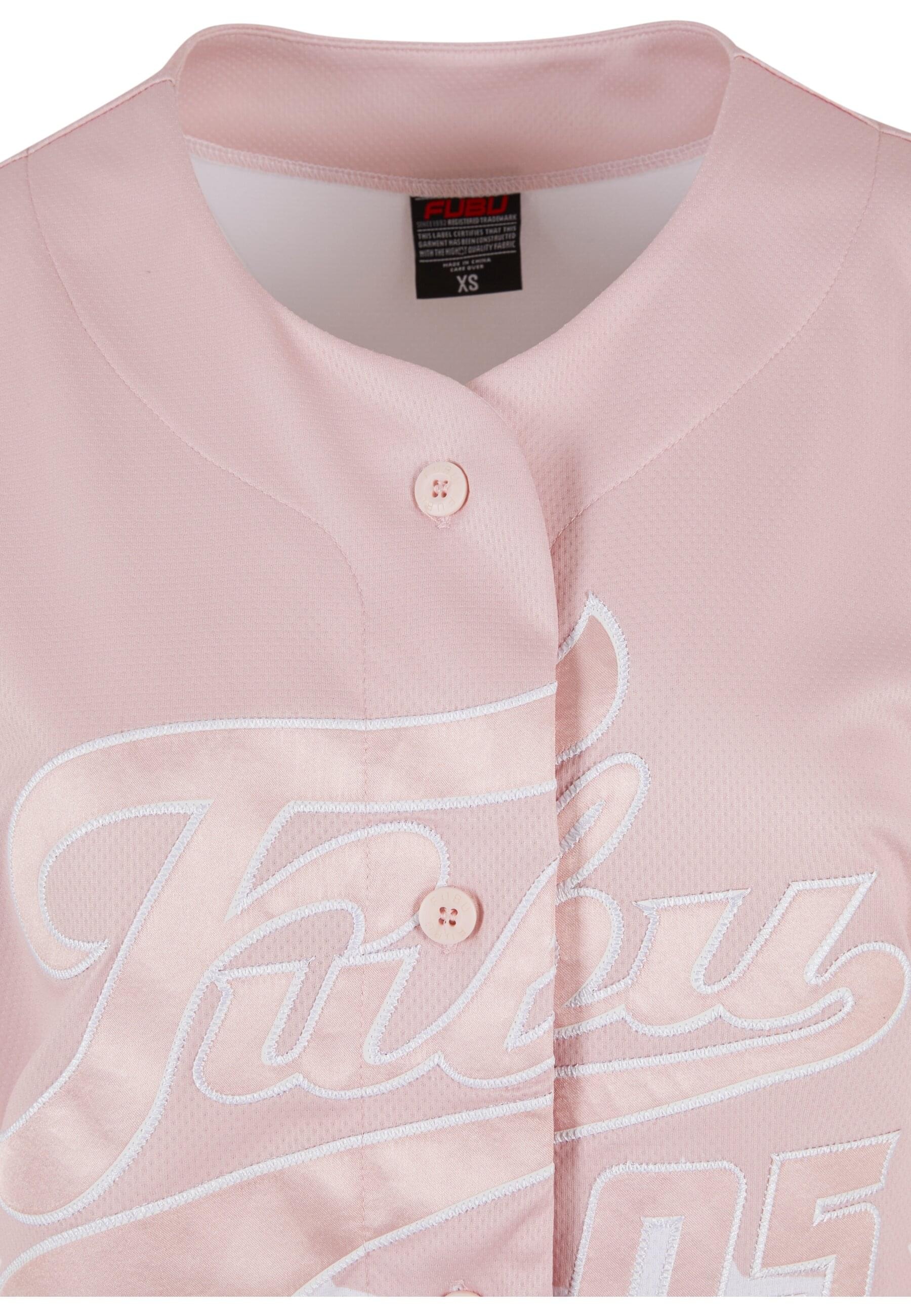 Fubu Karohemd »Fubu Damen FW221-006-1 Fubu Star Baseball Jersey Shirt«, (1 tlg.)