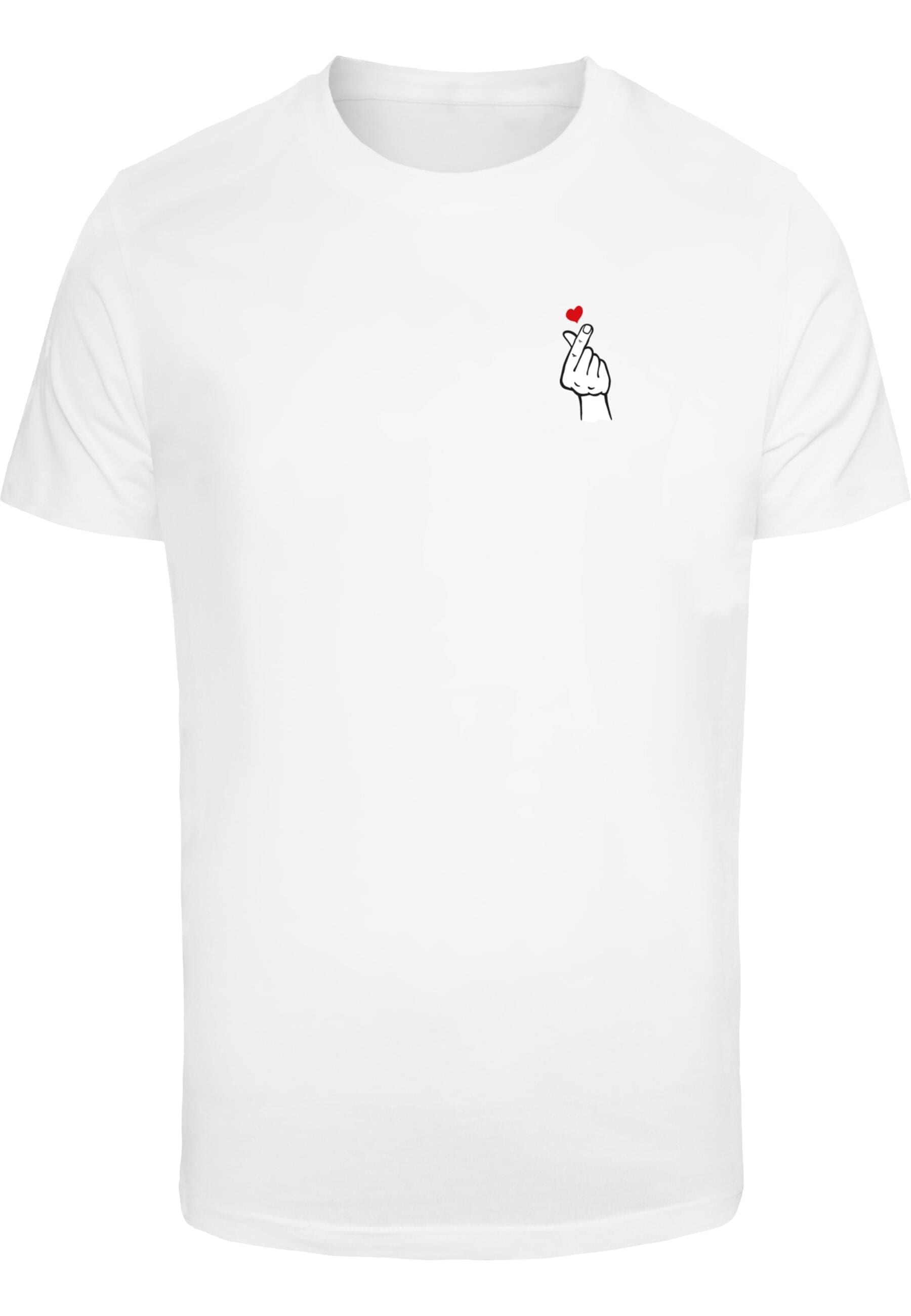 MisterTee T-Shirt "MisterTee Herren Love Sign Tee 2.0" 1 Stk. tlg. günstig online kaufen