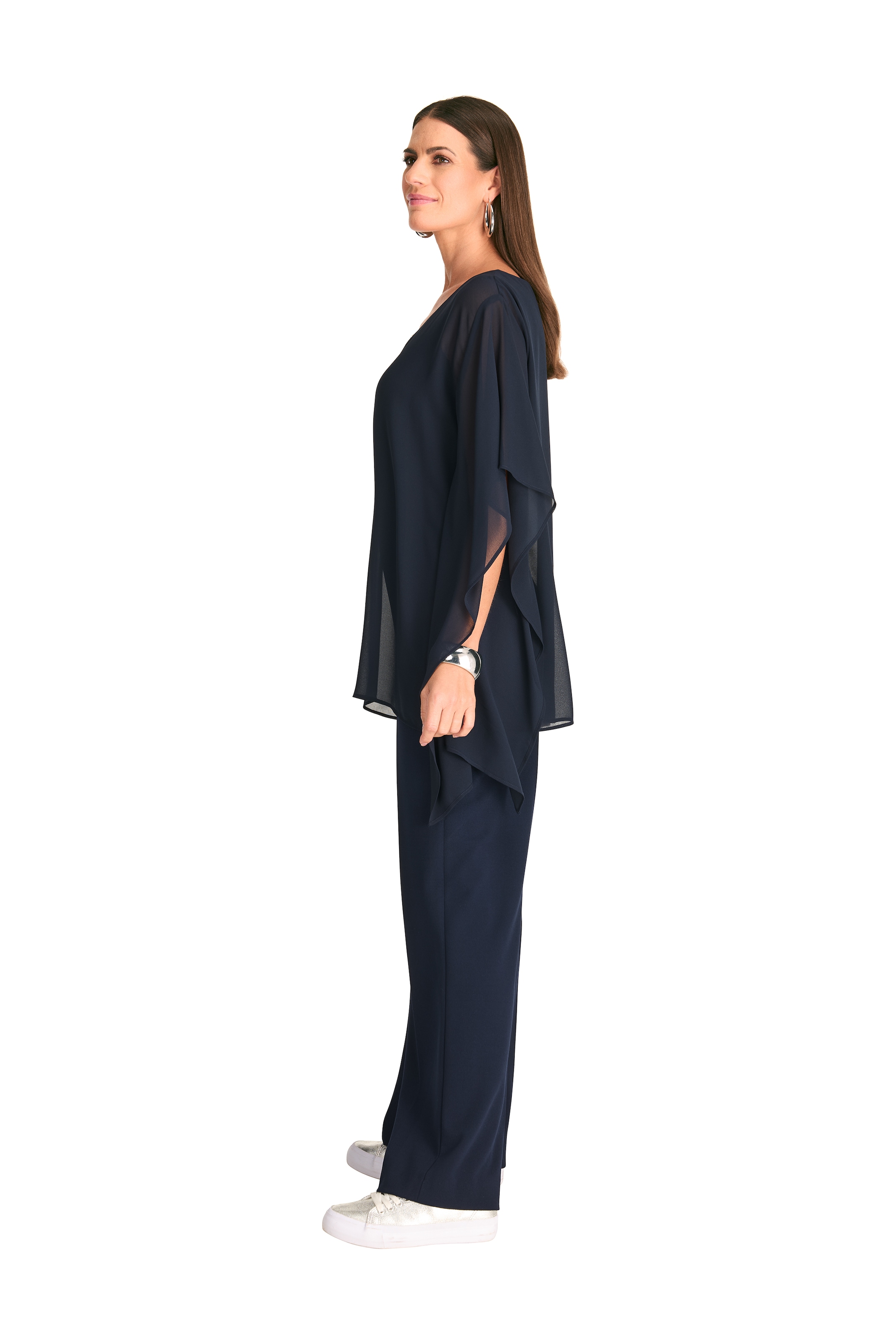 HERMANN LANGE Collection Blusenponcho, mit weiten Ärmeln
