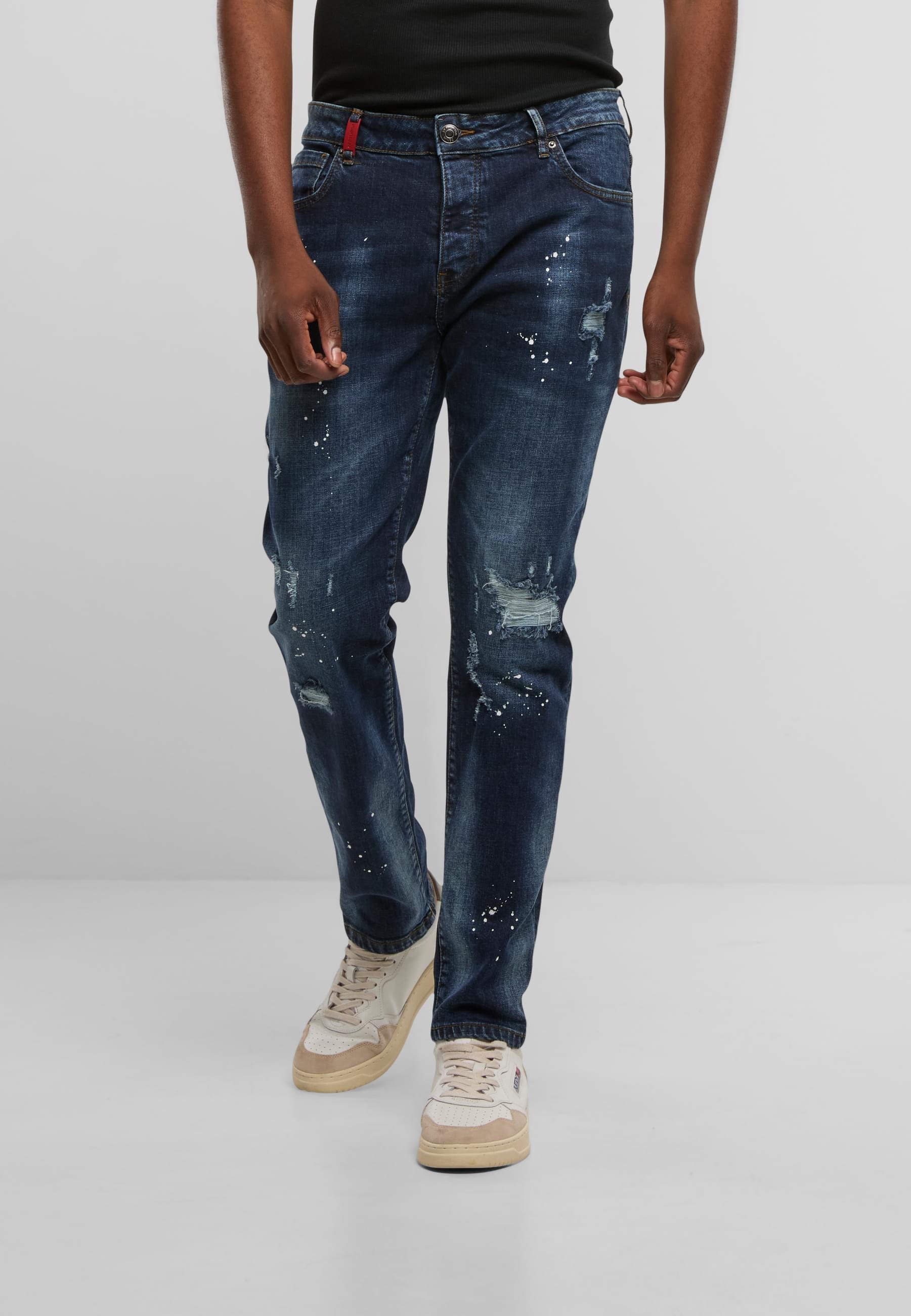 2Y Premium Bequeme Jeans »2Y Premium 2Y CARLOS DESTROYED SLIM FIT JEANS«