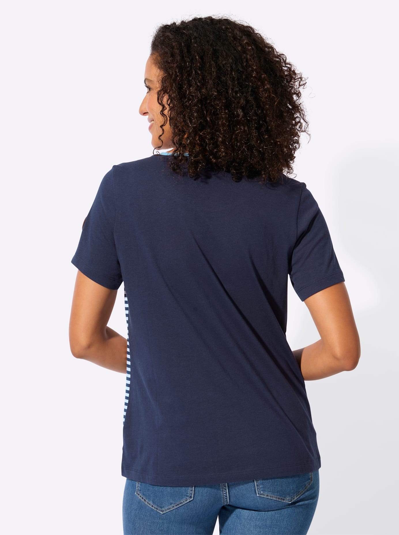 Casual Looks Rundhalsshirt "Rundhals-Shirt" 1 tlg. tlg. günstig online kaufen