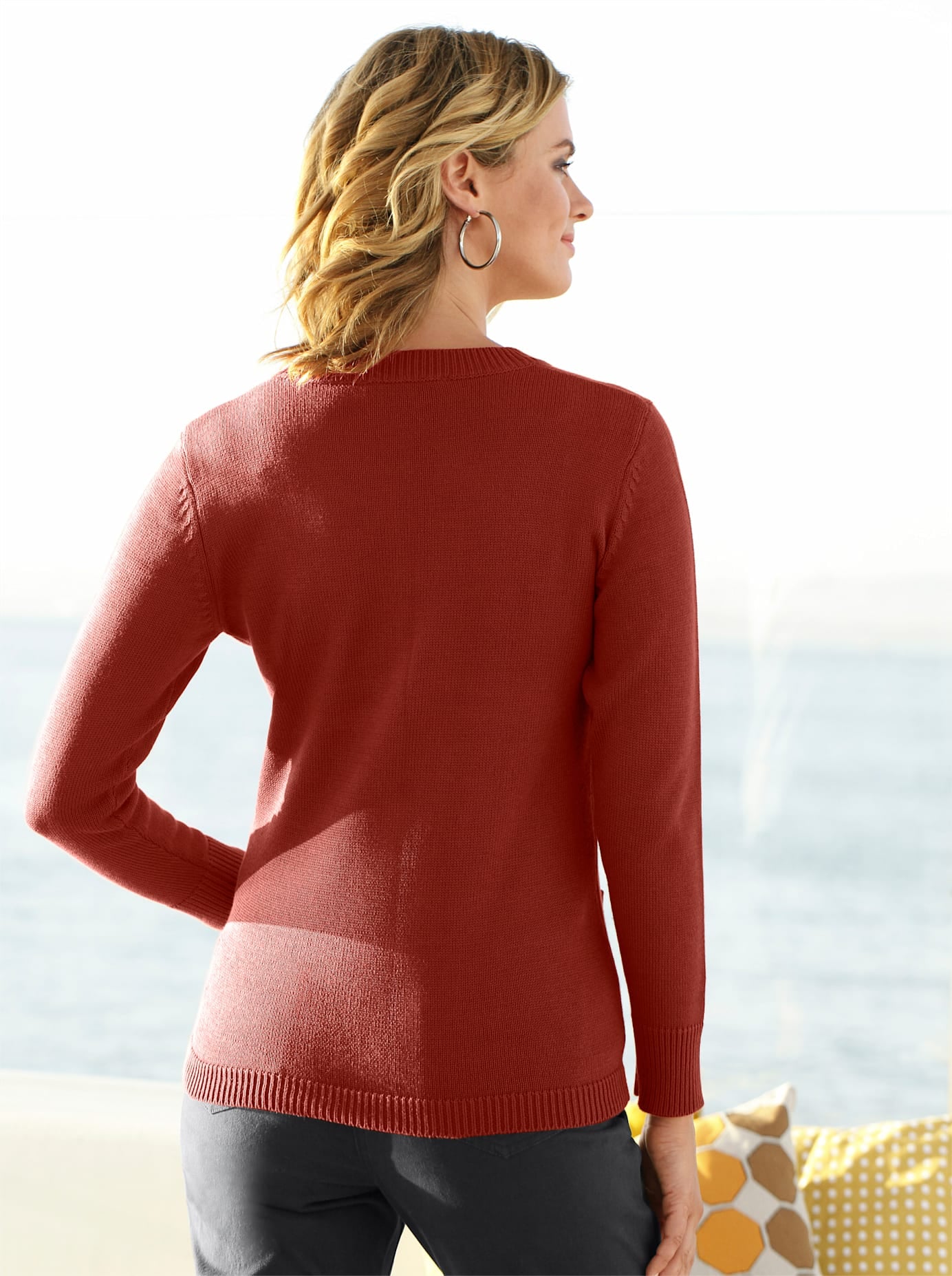 Casual Looks Rundhalspullover "Pullover" günstig online kaufen