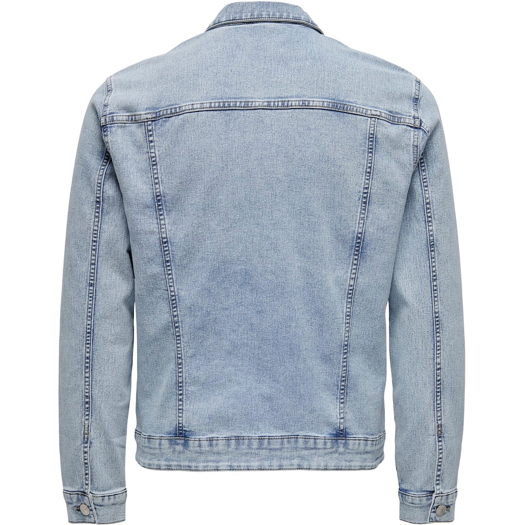 ONLY & SONS Jeansjacke »ONSCOIN L. BLUE 4334 JACKET«