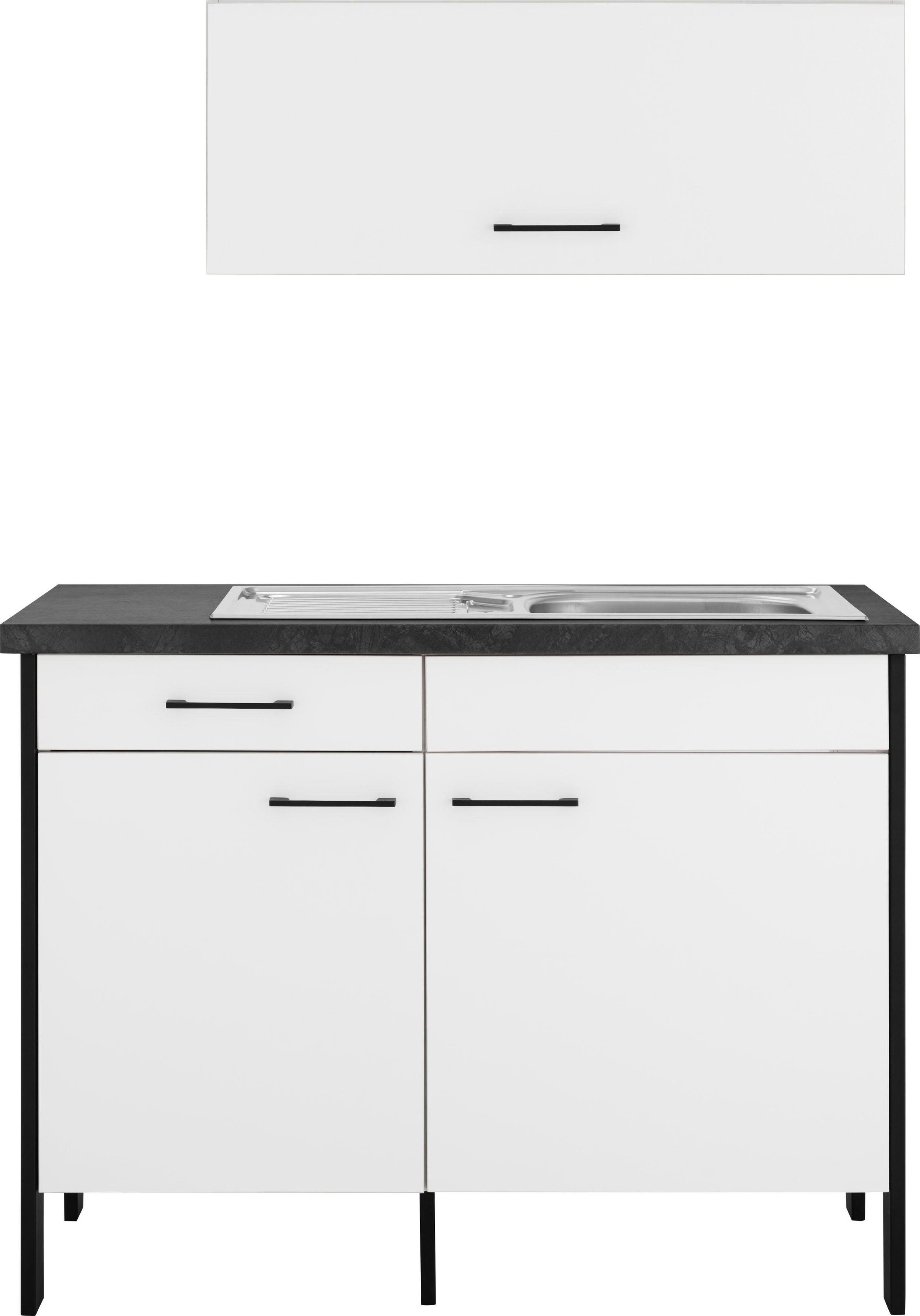 OPTIFIT Pantryküche »Tokio« 119 cm plotis su S...