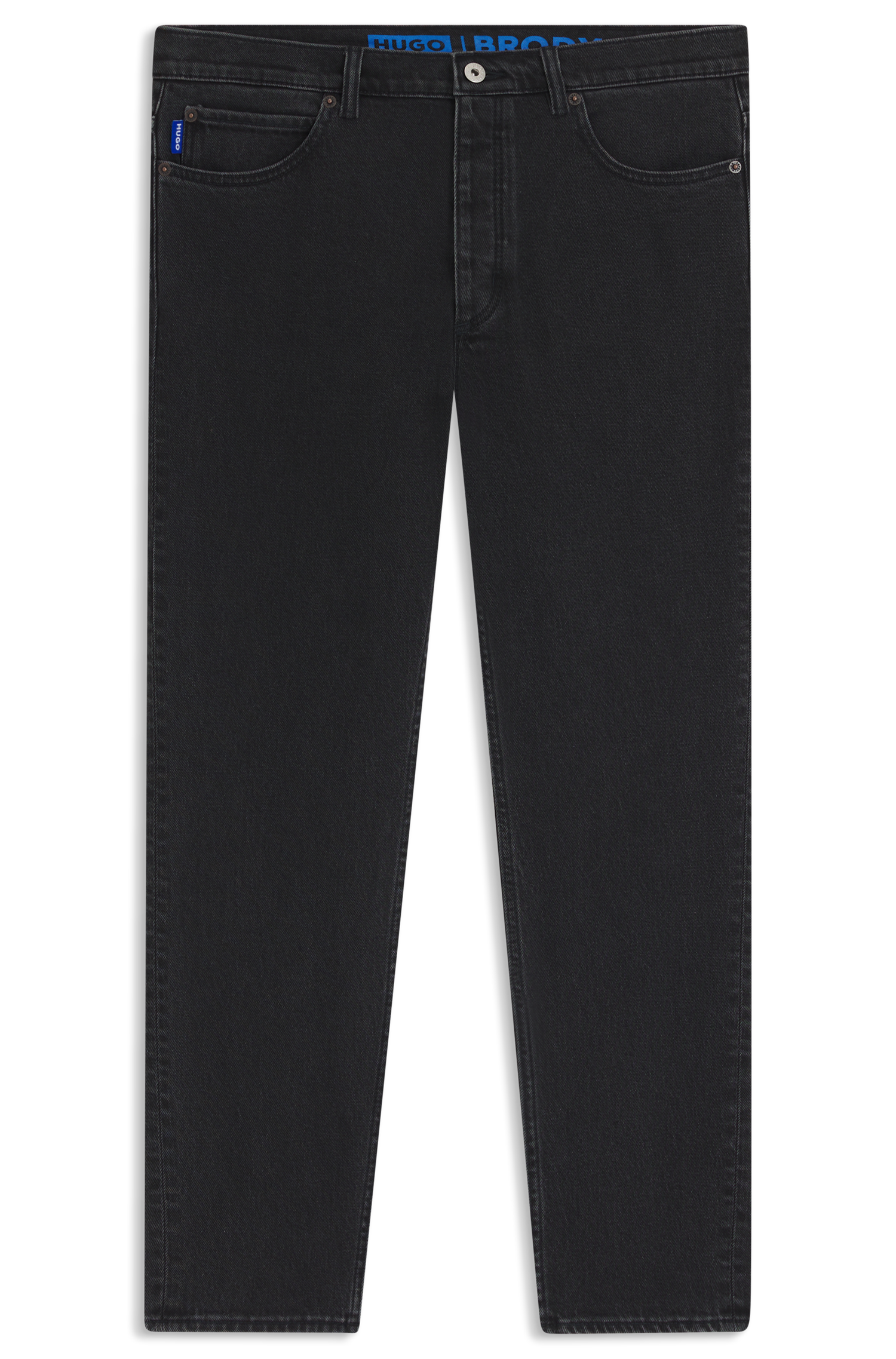 HUGO Blue Tapered-fit-Jeans »Brody«, mit Stone-washed-Finish