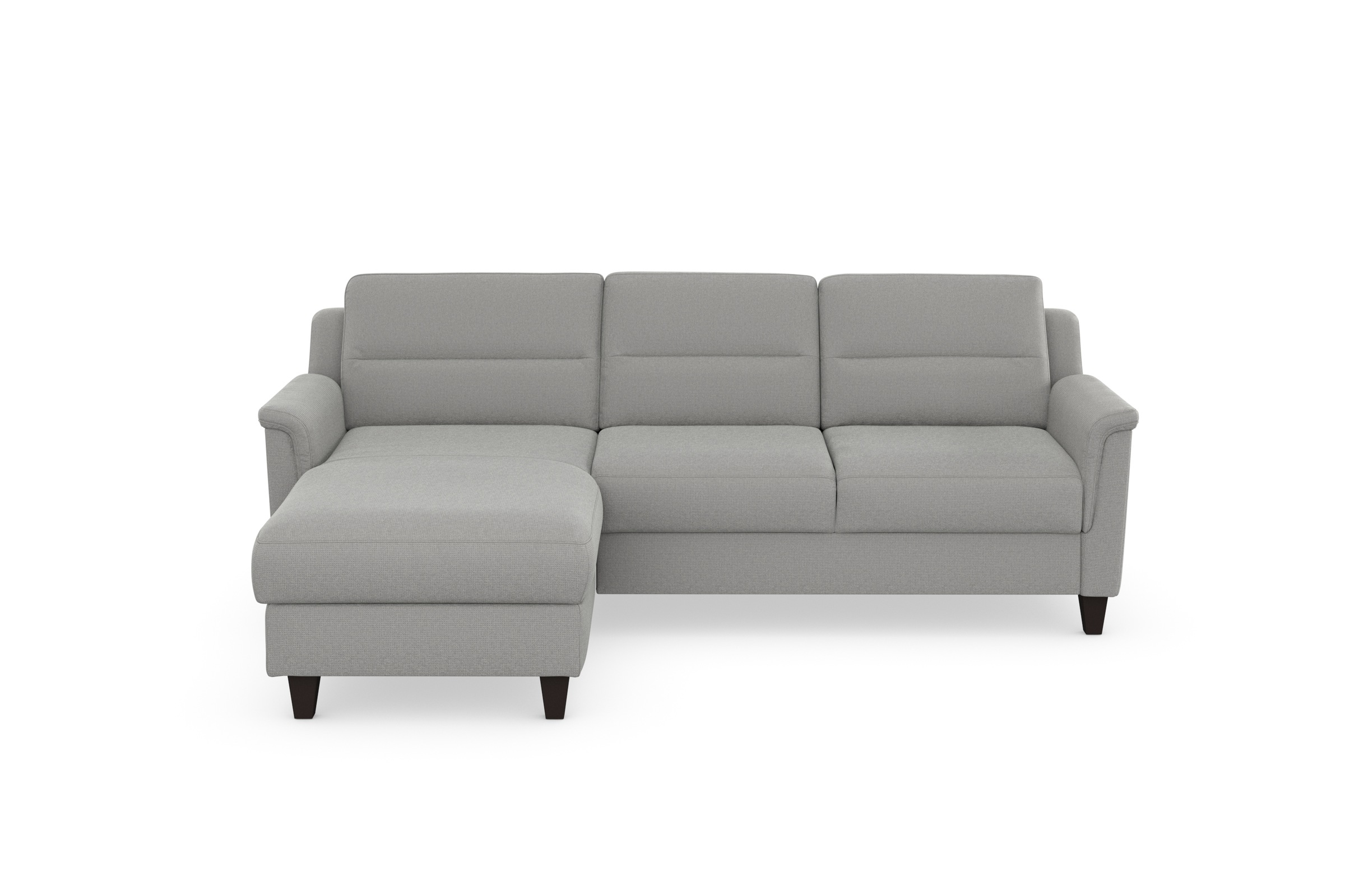 sit&more Ecksofa »Farö L-Form«, inklusive Federkern, wahlweise mit Bettfunktion und Bettkasten