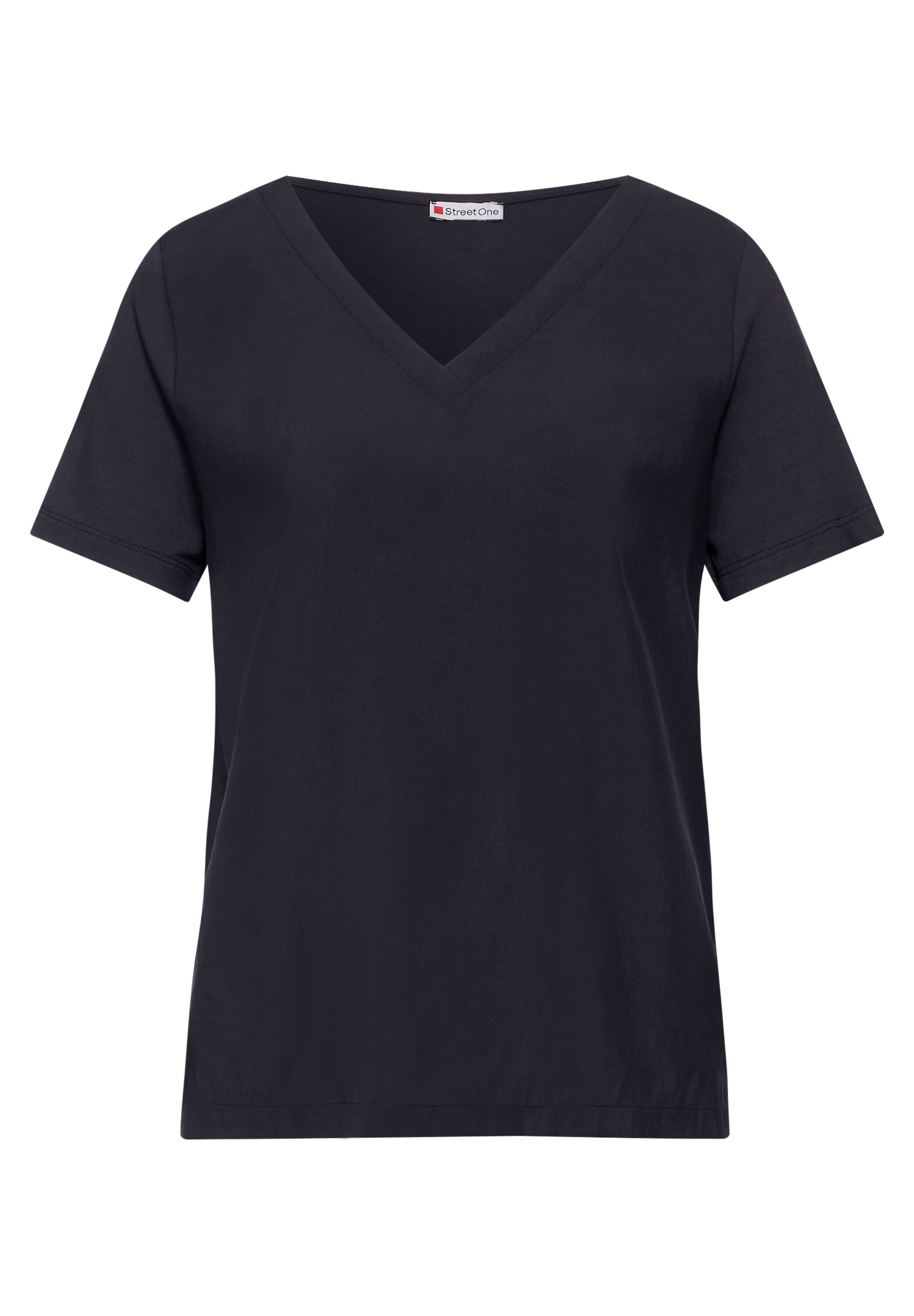 STREET ONE V-Shirt, mit V-Ausschnitt