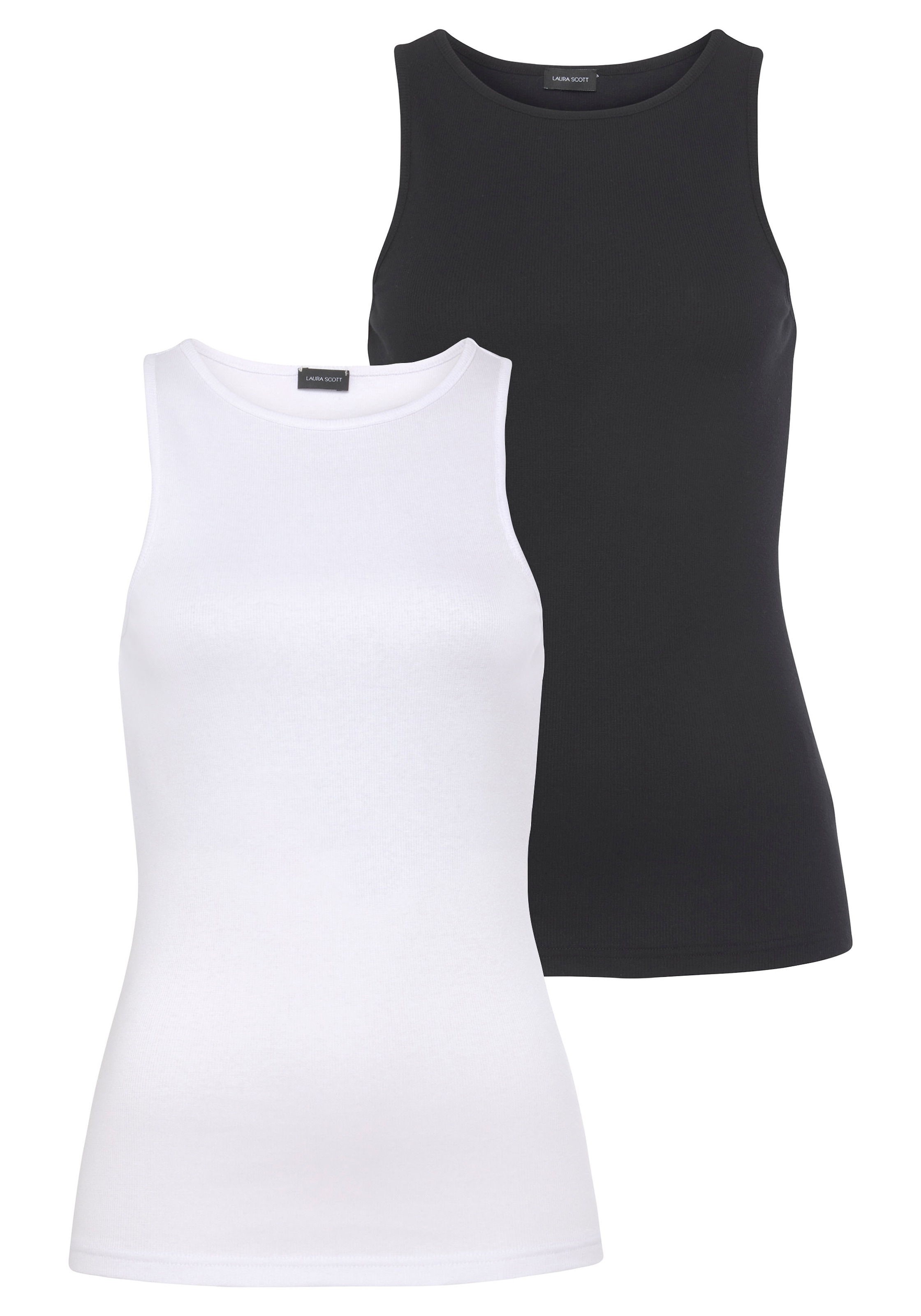 Tanktop, (Set, 2 tlg.), aus Ripp-Qualität im Doppelpack - NEUE KOLLEKTION