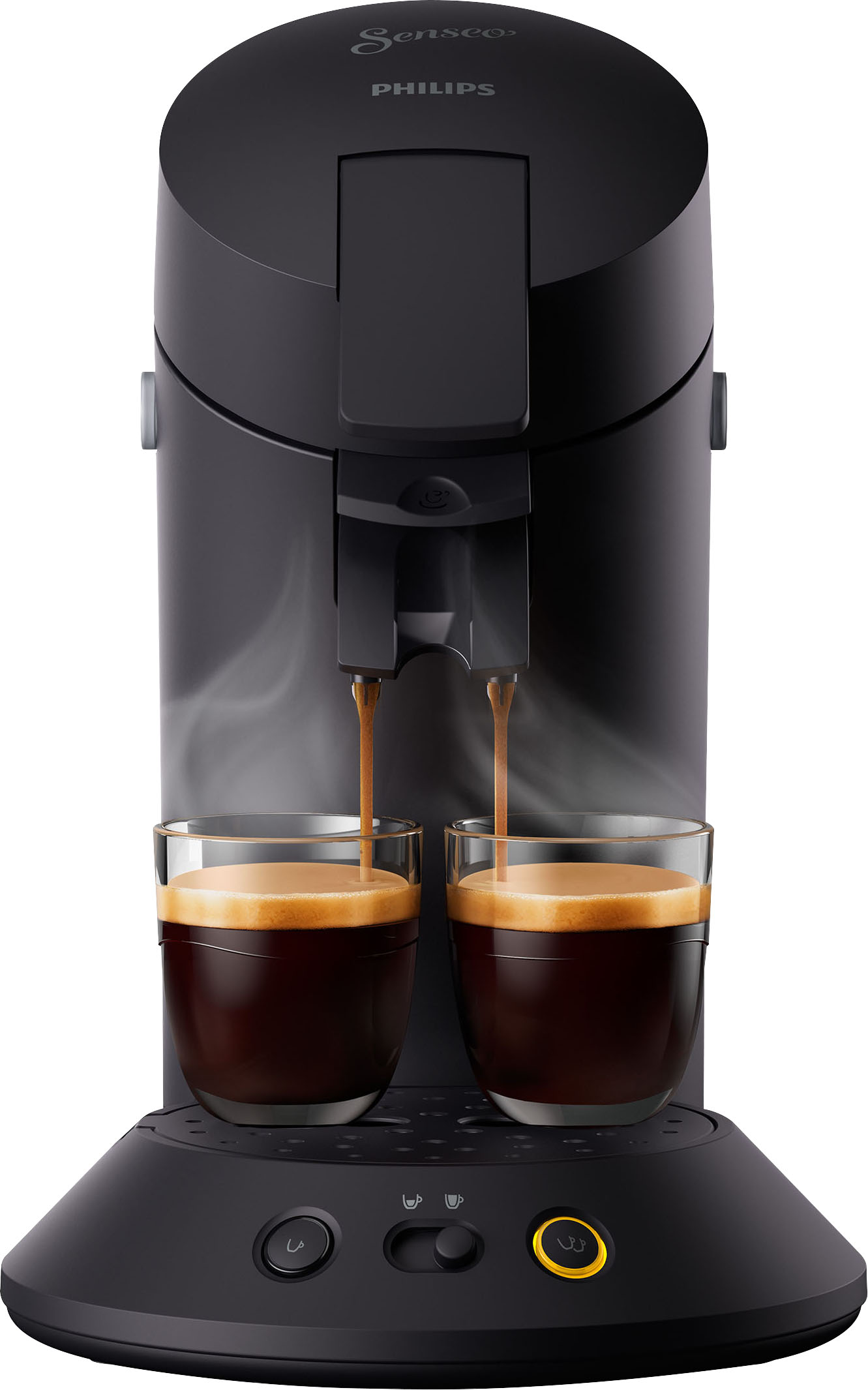 Philips Senseo Kaffeepadmaschine „Original Plus Eco CSA210/22“ klavierlackschwarz Rabatt: 24 %