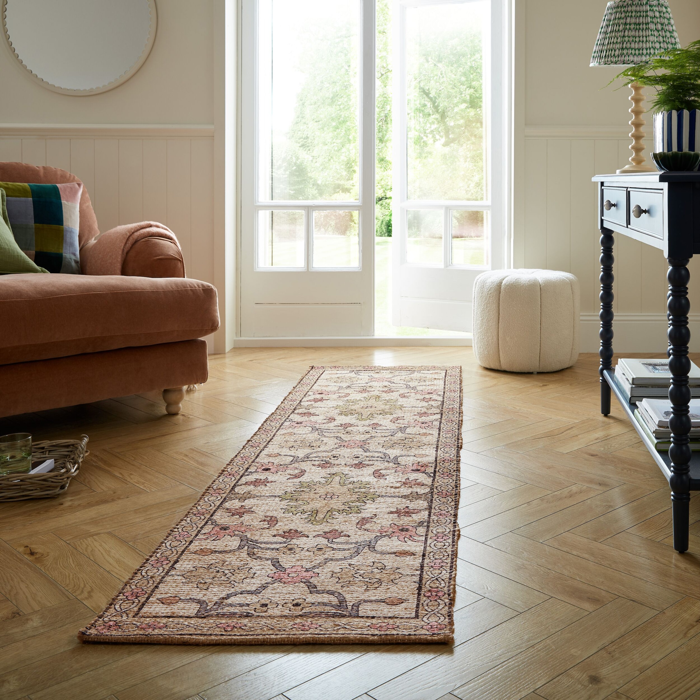FLAIR RUGS Teppich "Celine Jute" rechteckig 1 mm Höhe Chenille-Jutemischung günstig online kaufen