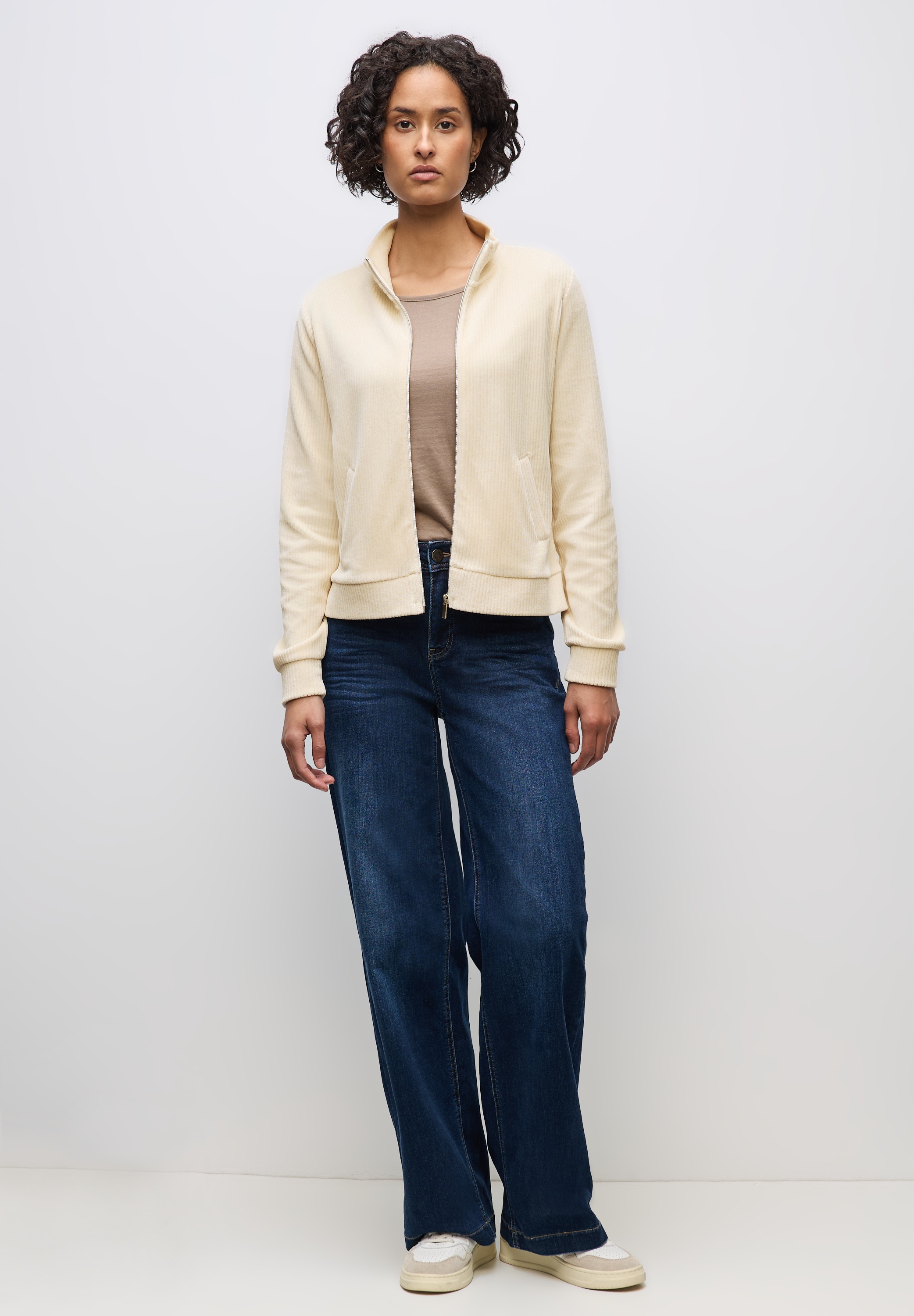 STREET ONE Cordjacke, ohne Kapuze, in Cord-Optik