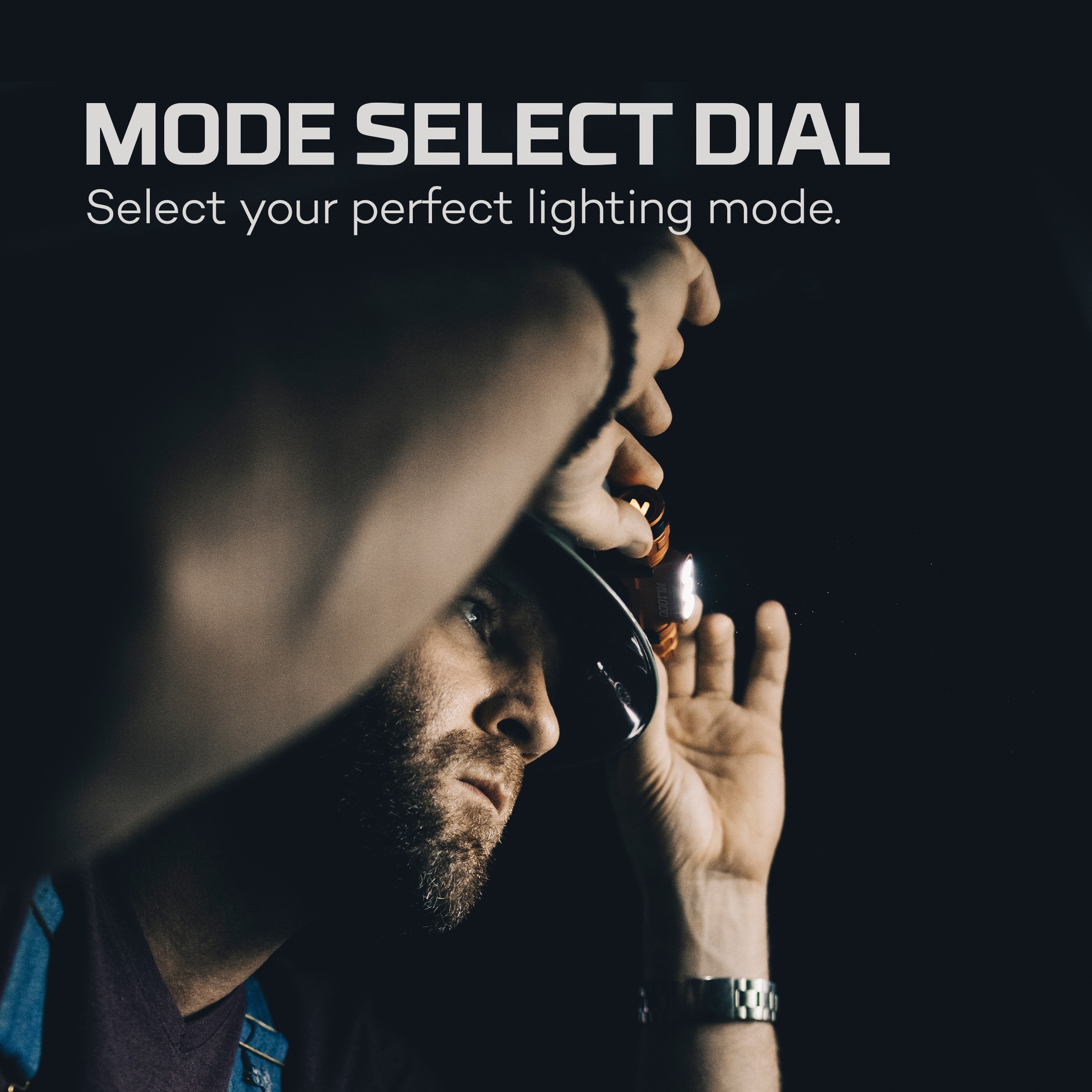 NEBO LED Taschenlampe »Nebo Master Series HL1000« Set, Taschenlampe inkl. Ladekabel, Stirnband, 3 Stk. tlg.